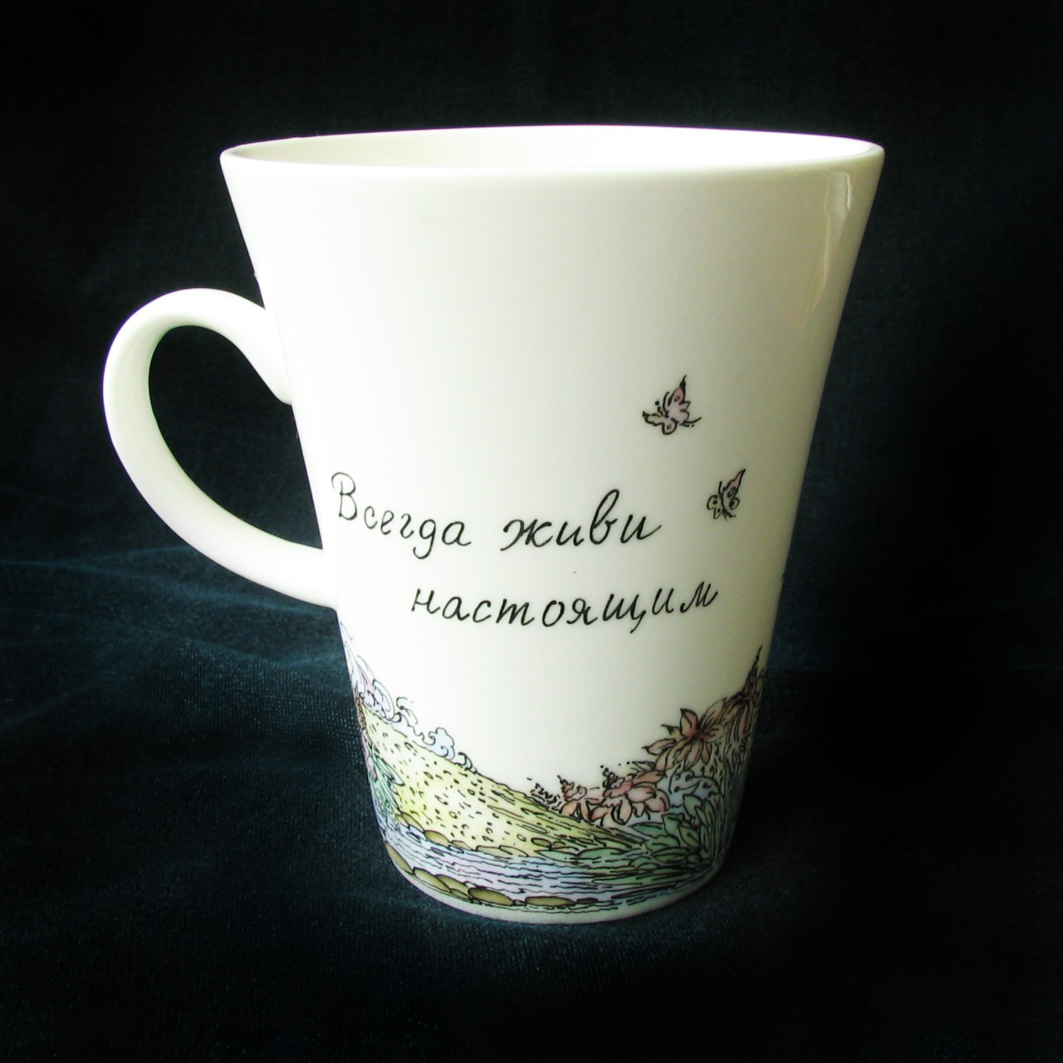 Муми-Тролли. Роспись Фарфора в Санкт-Петербурге.