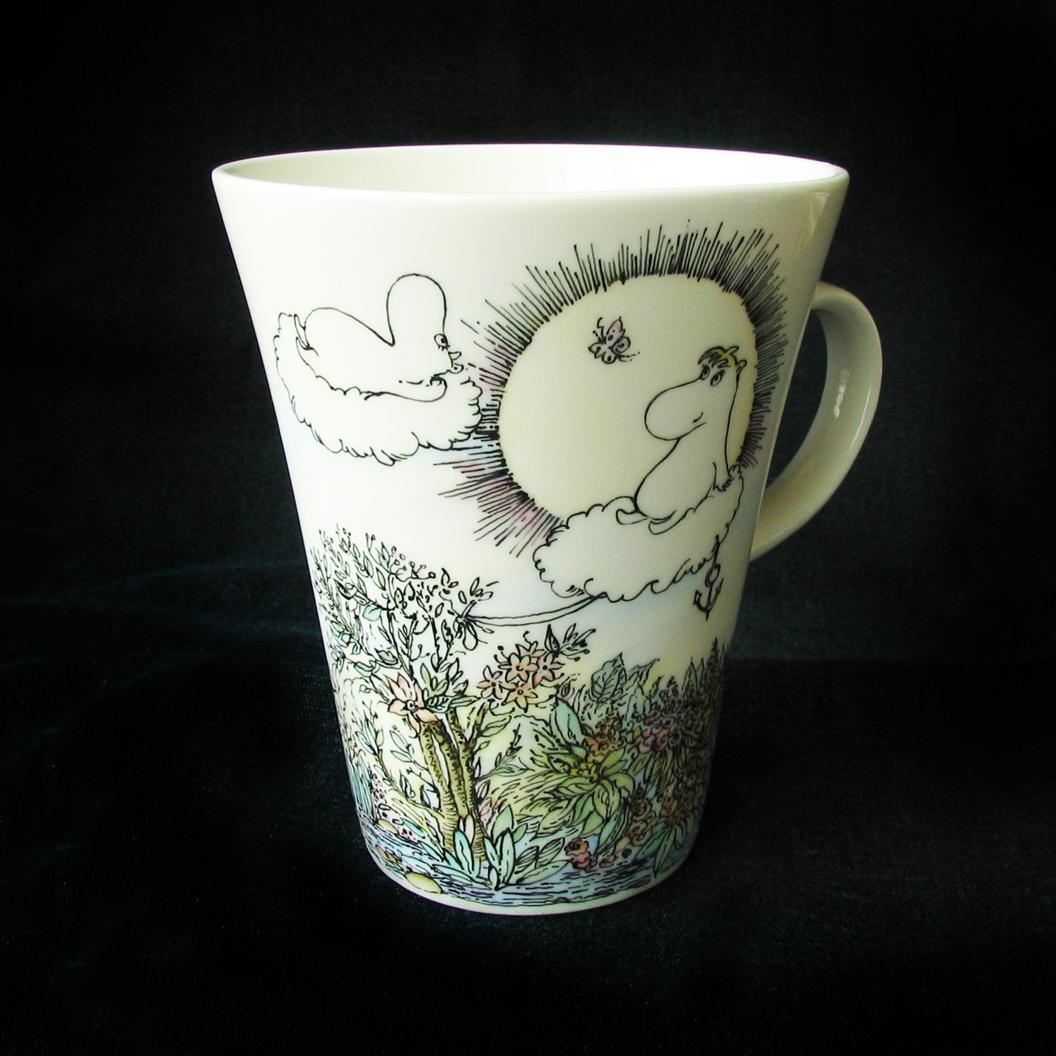 Роспись Фарфора в Санкт-Петербурге. Муми-Тролли