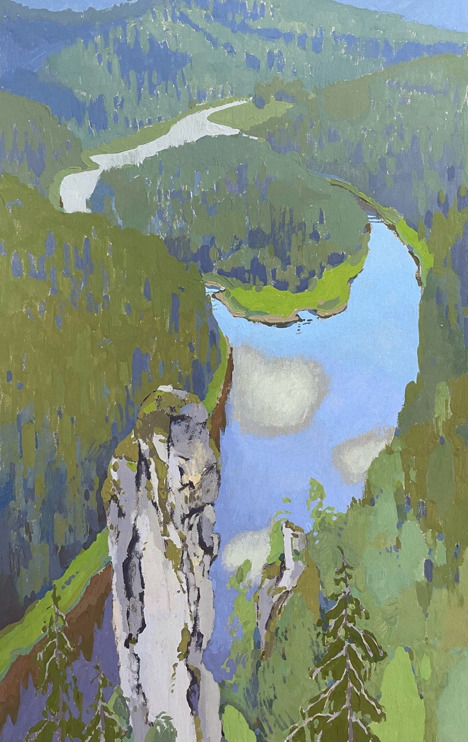 Пейзажи. Художница Лиза Владимирова