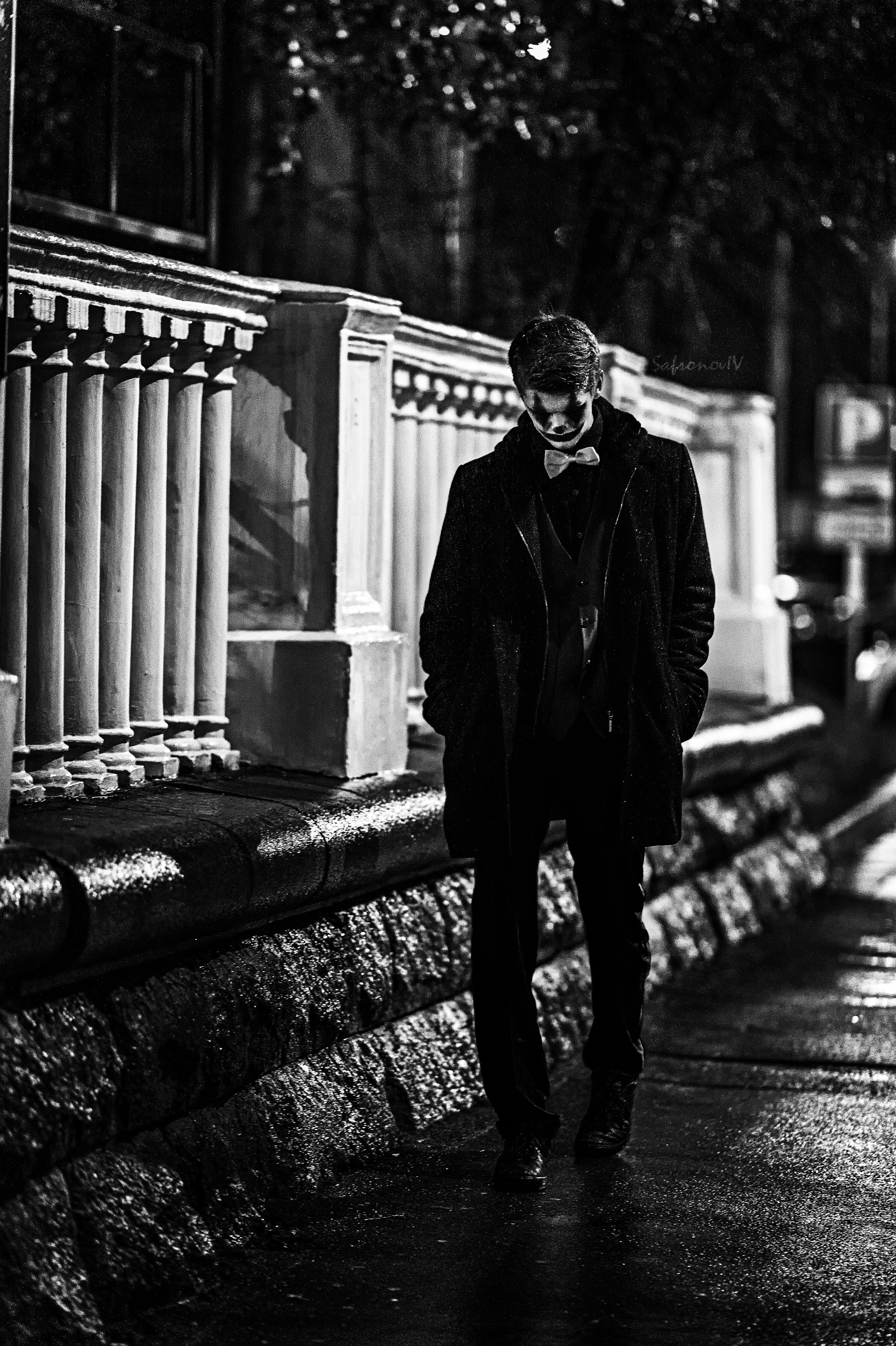 Классика, которая никогда не выходит из моды: пальто, бабочка, элегантность. Safronov Ivan — a portrait photographer in Moscow