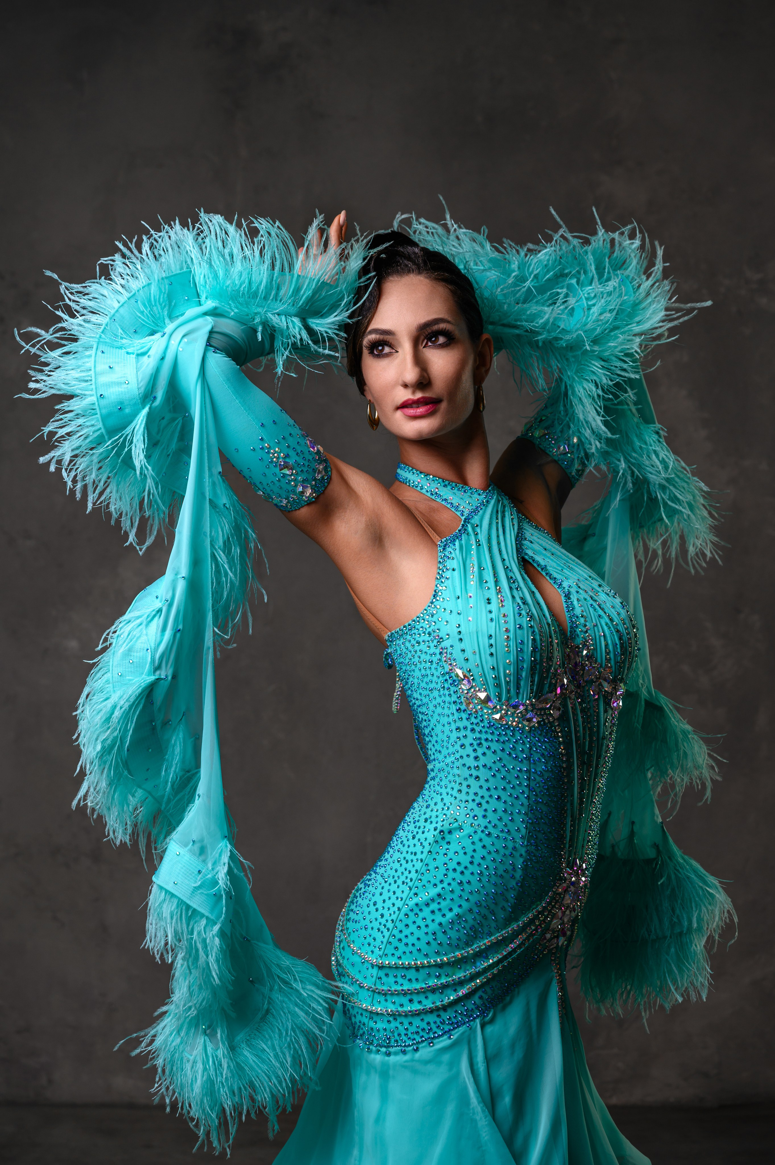 Студийная съёмка танцевальной одежды Sky Art. Фотограф Светозар Андреев