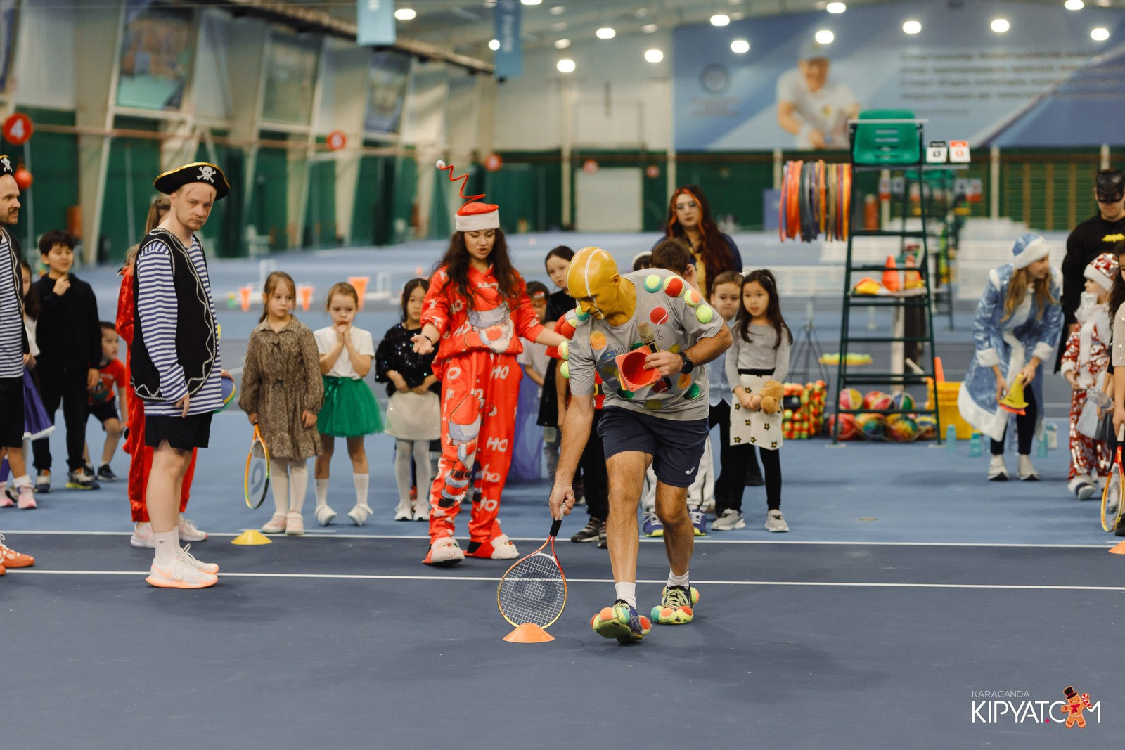 Новогоднее торжество в Карагандинской Федерации Тенниса. Группа 1. Кипятком Караганда