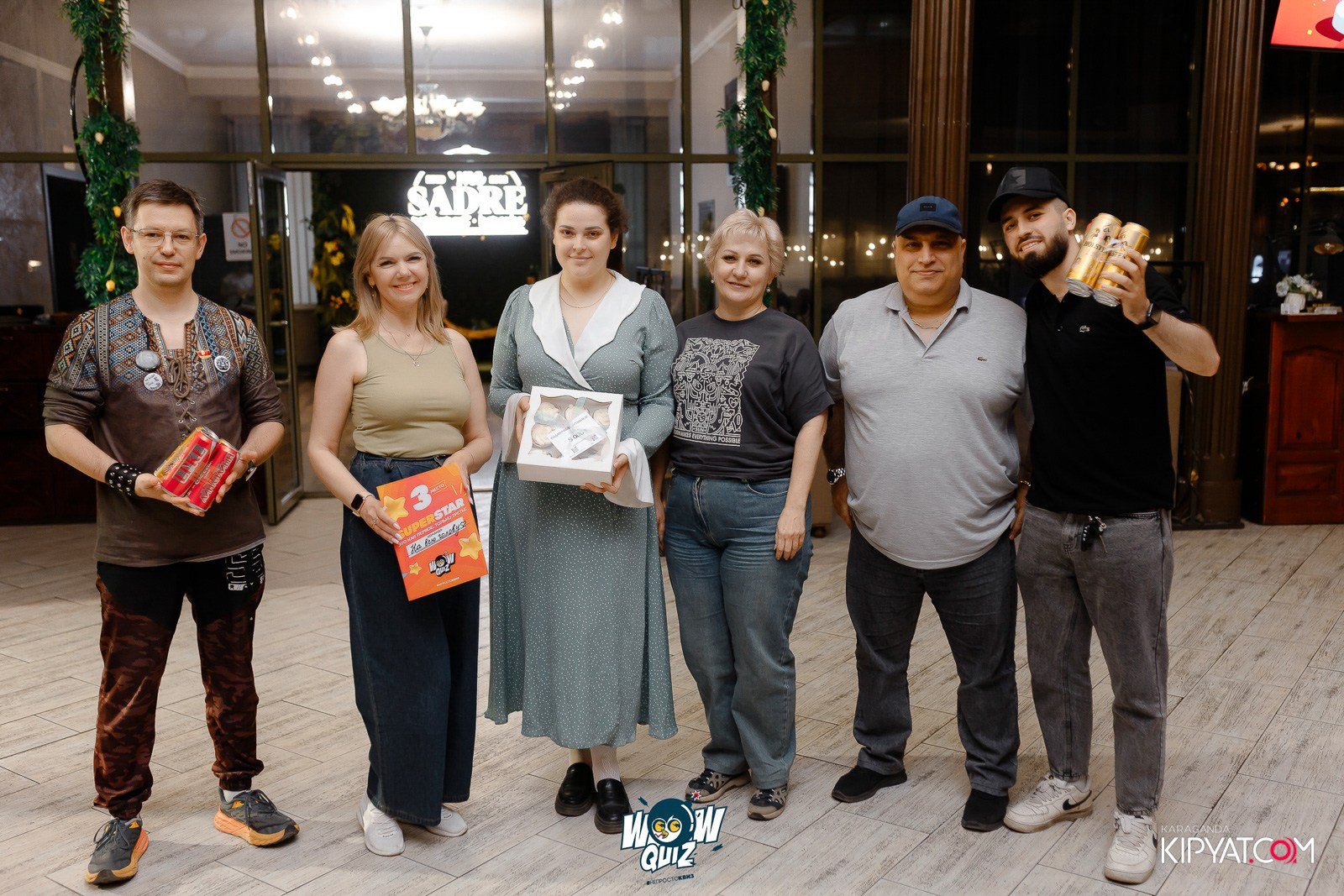 WOW Quiz. Кипятком Караганда