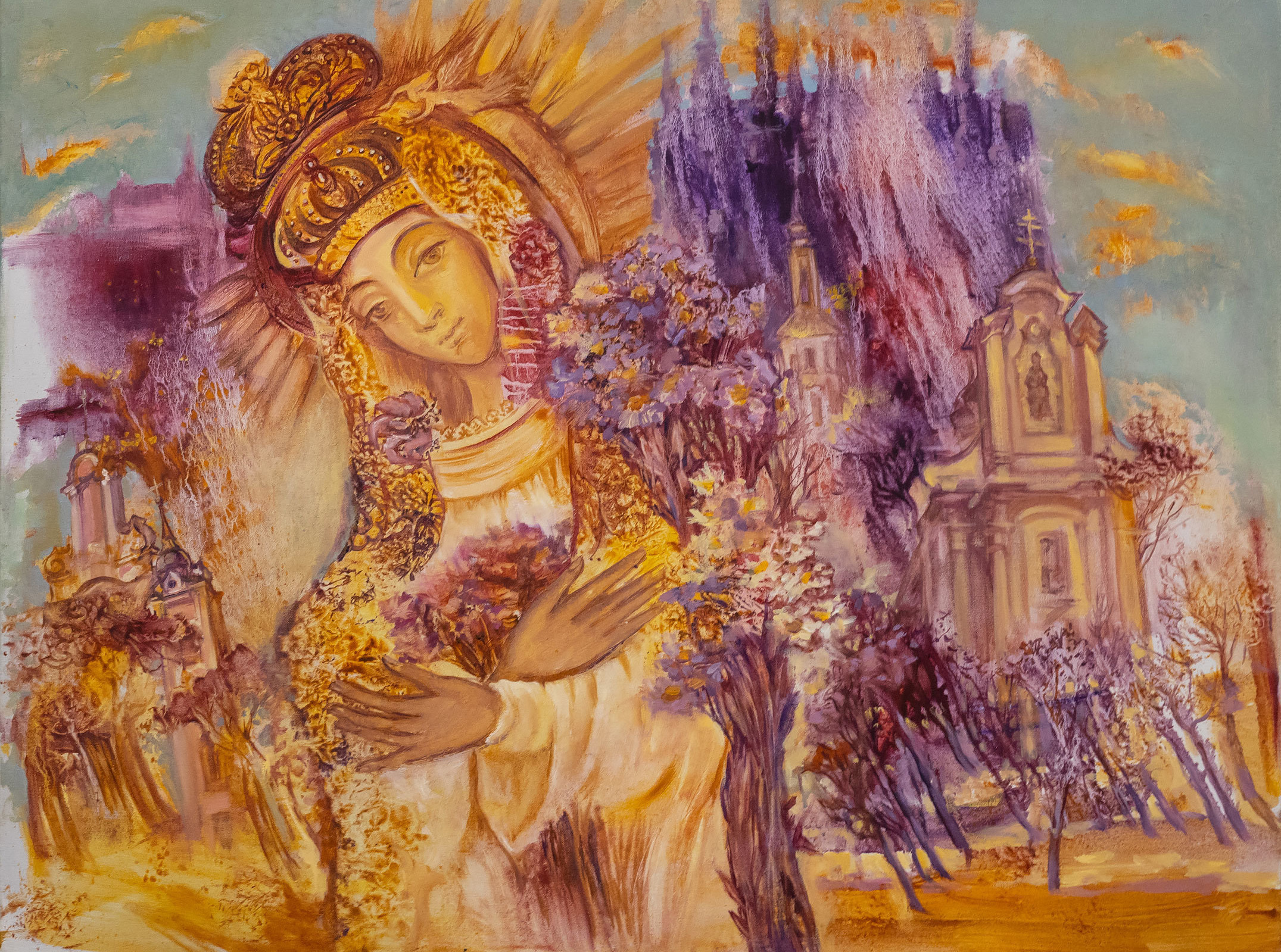 Работы художников пленэра «Святость земли белорусской». Фотограф Евгений Стельмах в Молодечно и Минске