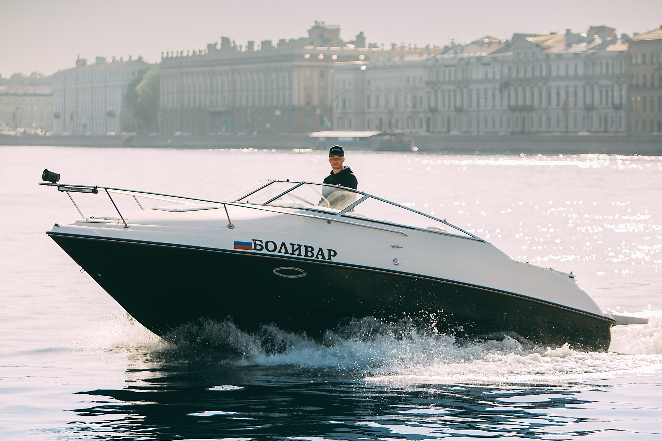 Катер «Боливар». SPB Rent Boats|аренда катеров и теплоходов