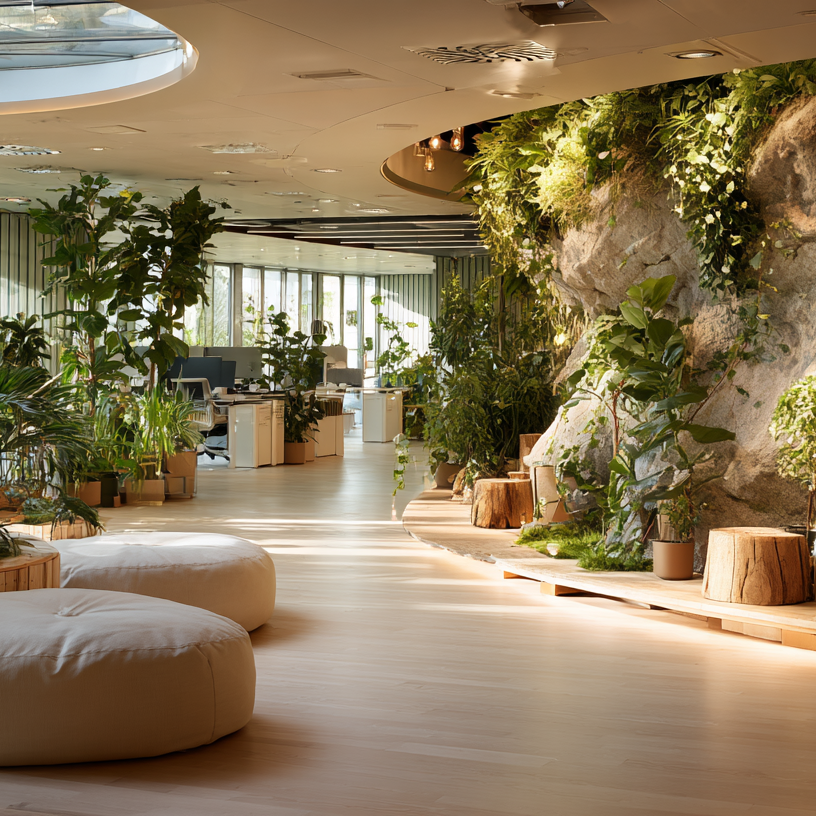 Концепт в Midjourney. 3D визуализация интерьера и архитектурной среды