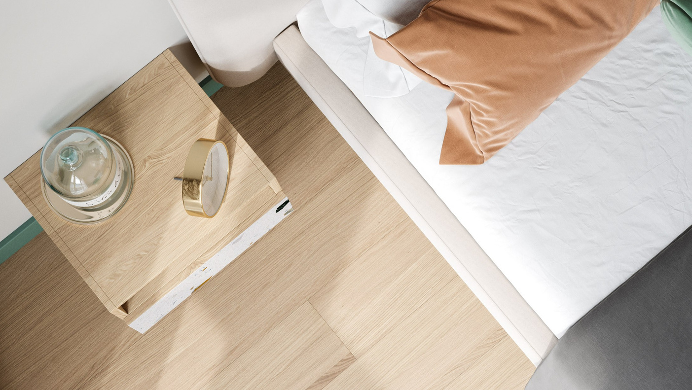 3D Визуализация Светлой Минималистичной Квартиры с Яркими Акцентами | Портфолио. Визуализатор интерьера в Москве | Брагин Кирилл