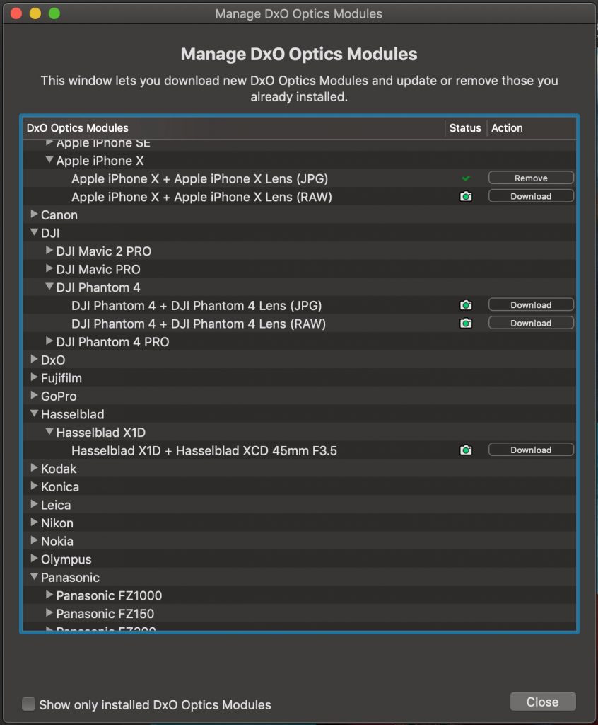 DxO Labs добавляет почти 1700 новых оптических пресетов. Фотограф — видеограф в Москве Дмитрий Менделеев