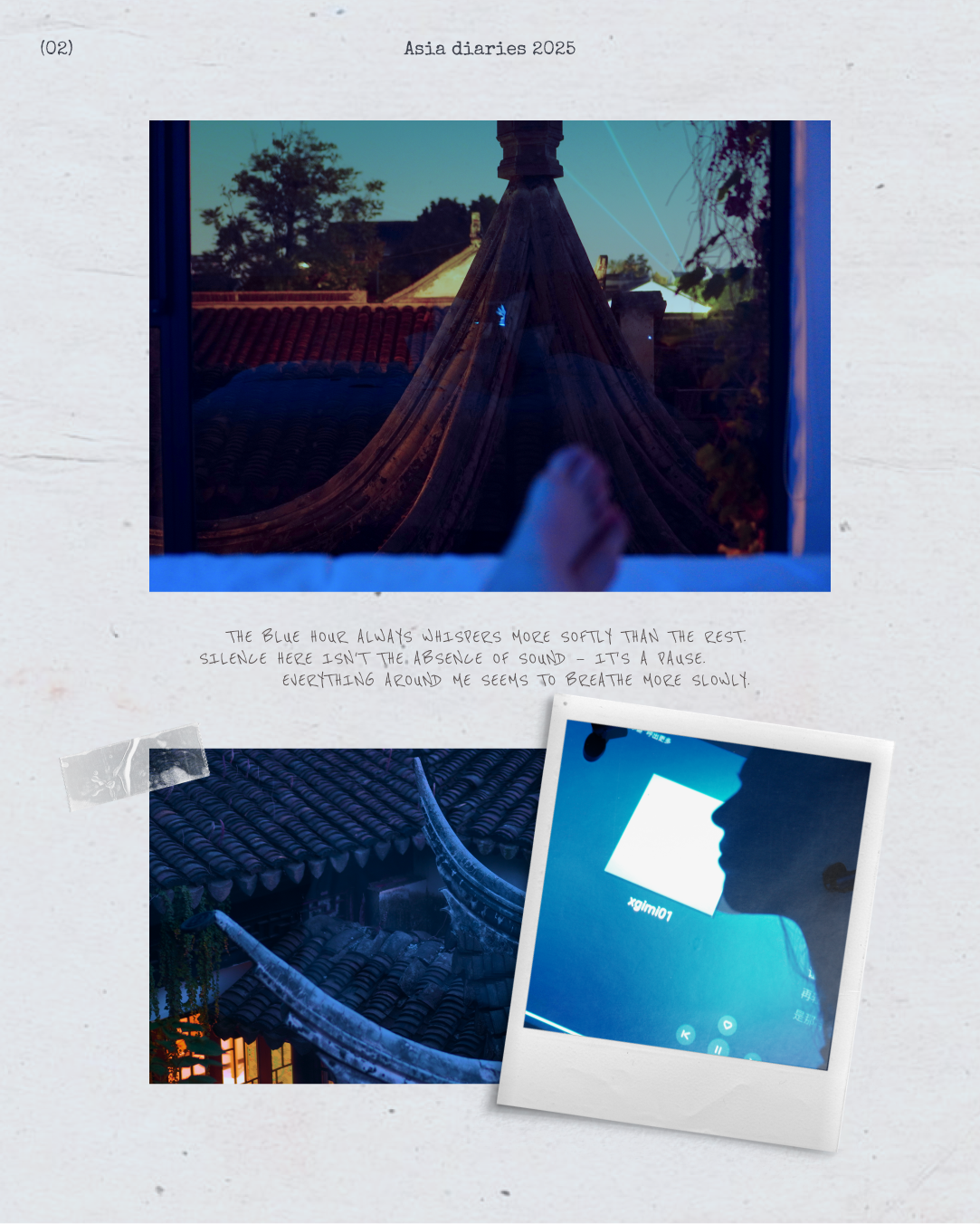 IN BETWEEN. ASIA DIARIES. JULIA EXISTO. Photographer & Visual Artist