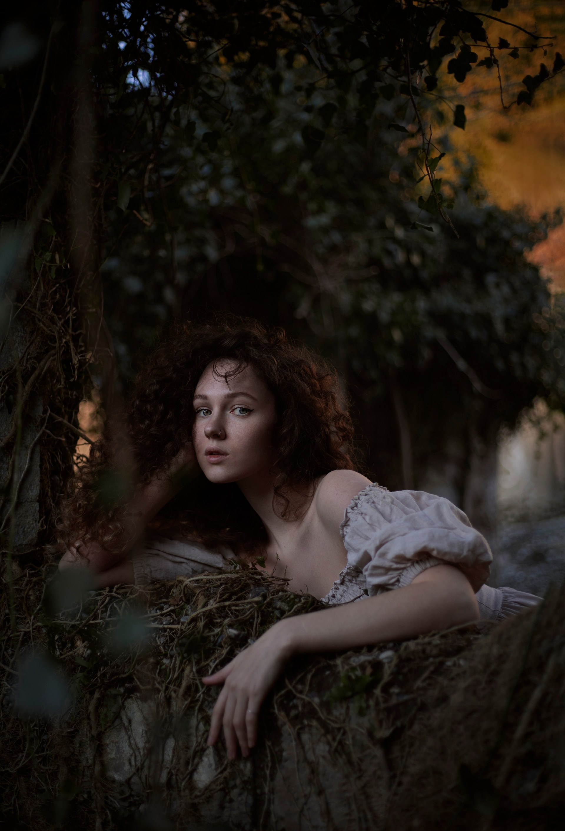Sunset. Art photographer Tatiana Serbina