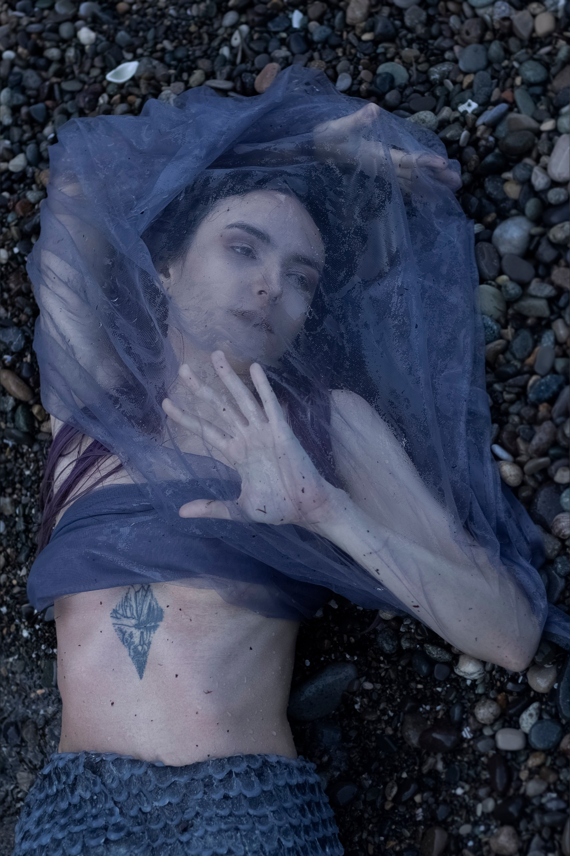 Mermaid. Art photographer Tatiana Serbina