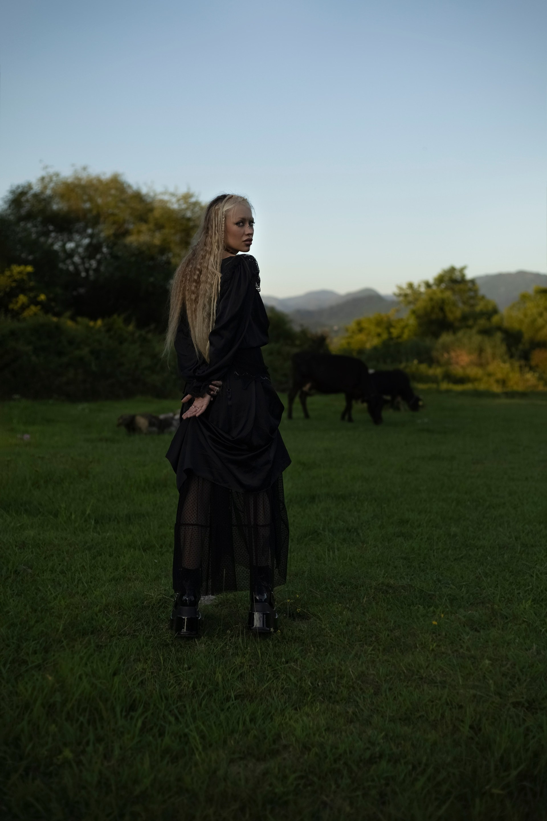 Witch. Art photographer Tatiana Serbina