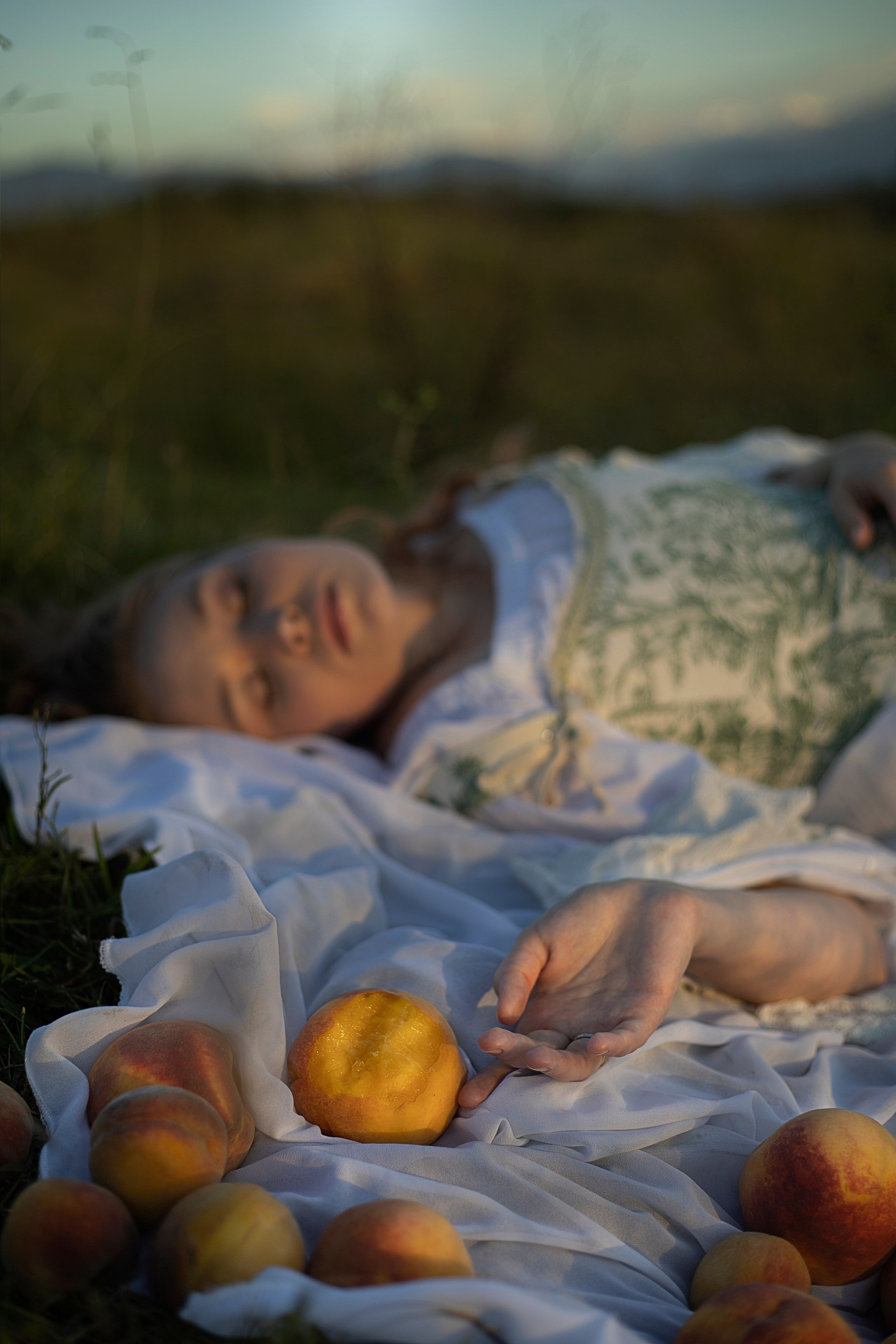 Peaches. Art photographer Tatiana Serbina