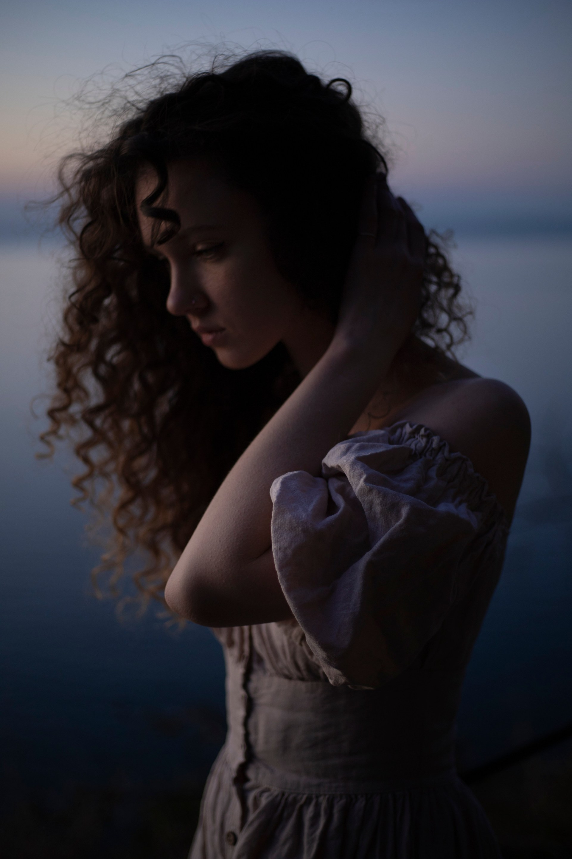 Sunset. Art photographer Tatiana Serbina