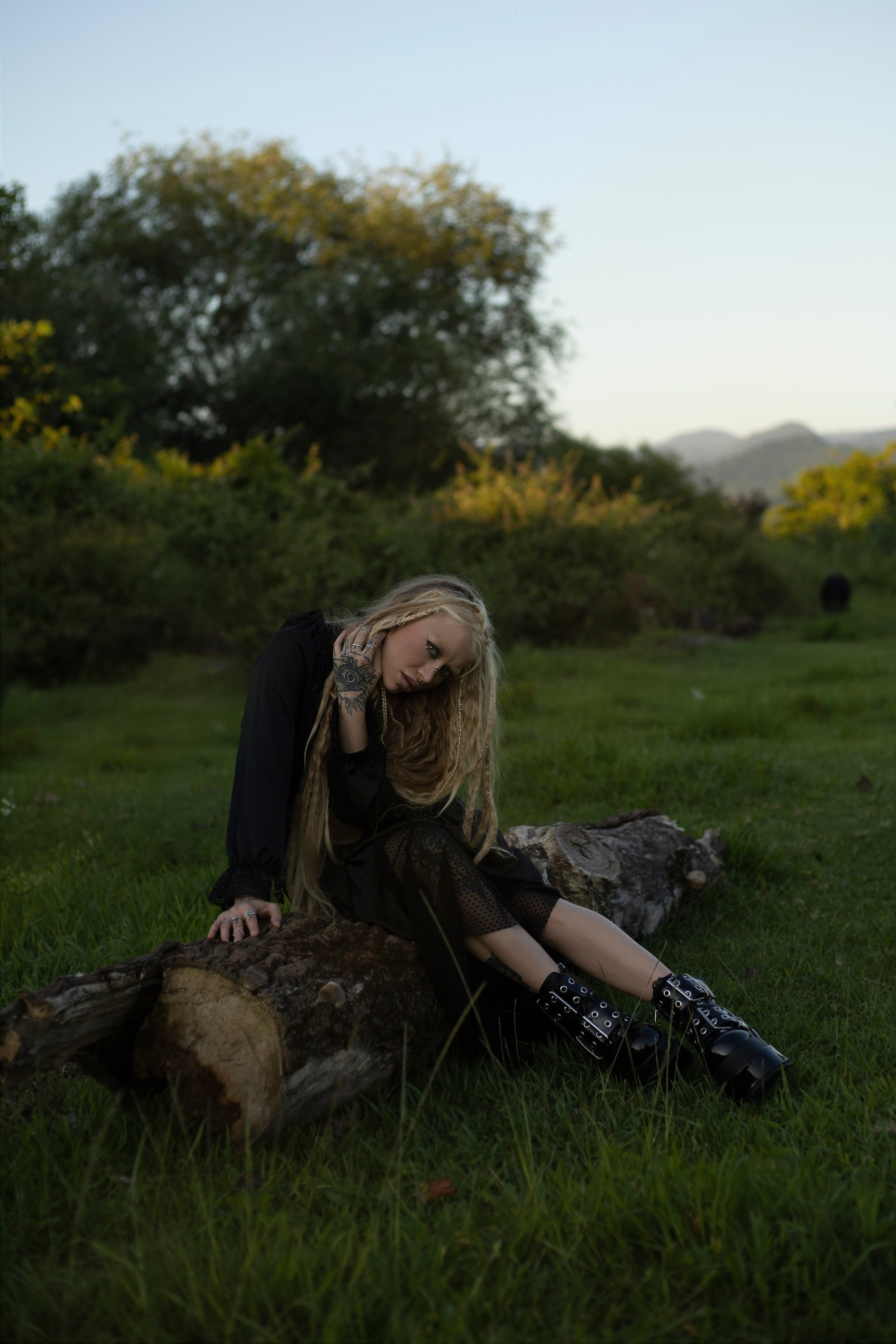 Witch. Art photographer Tatiana Serbina