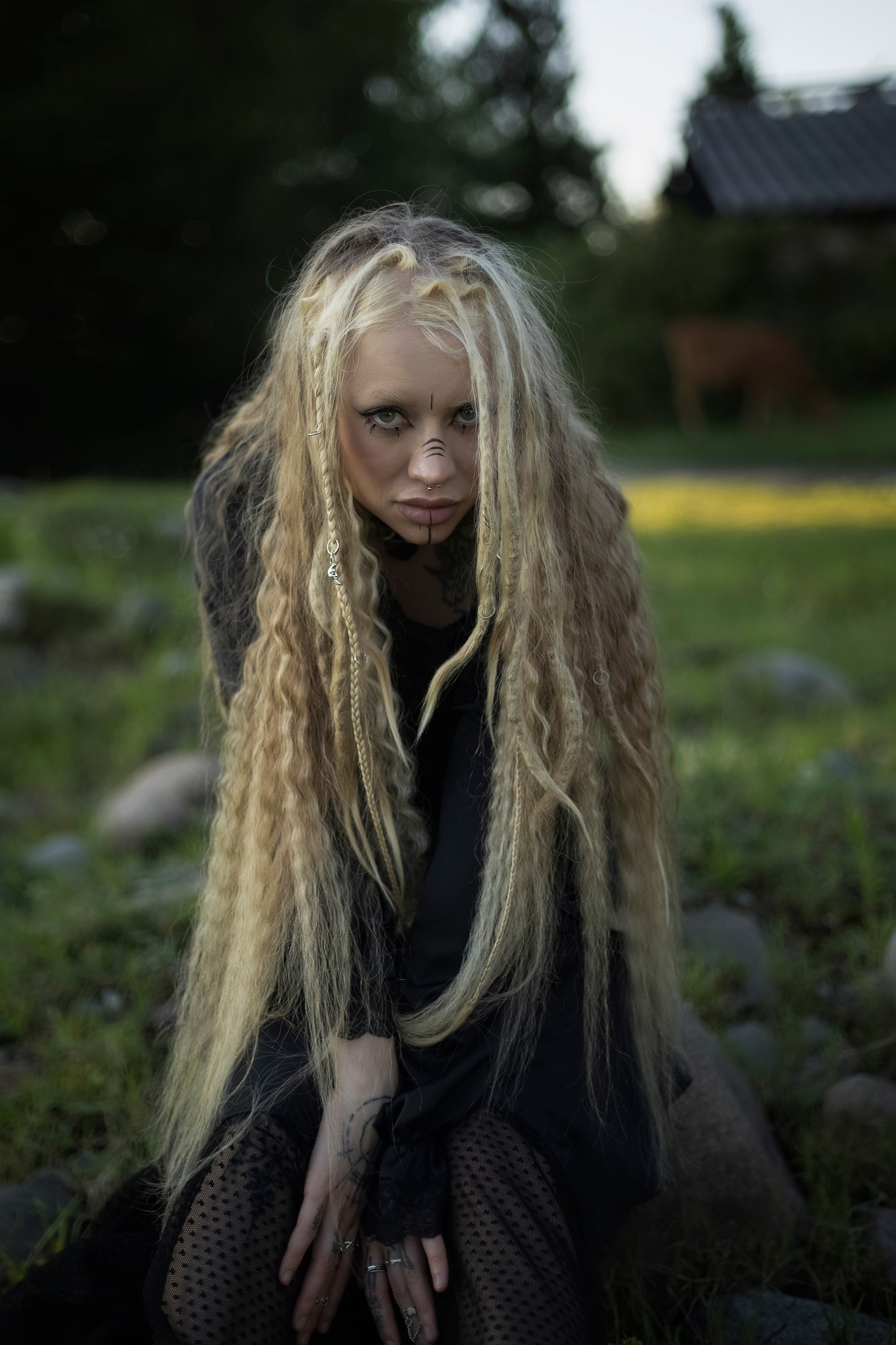 Witch. Art photographer Tatiana Serbina