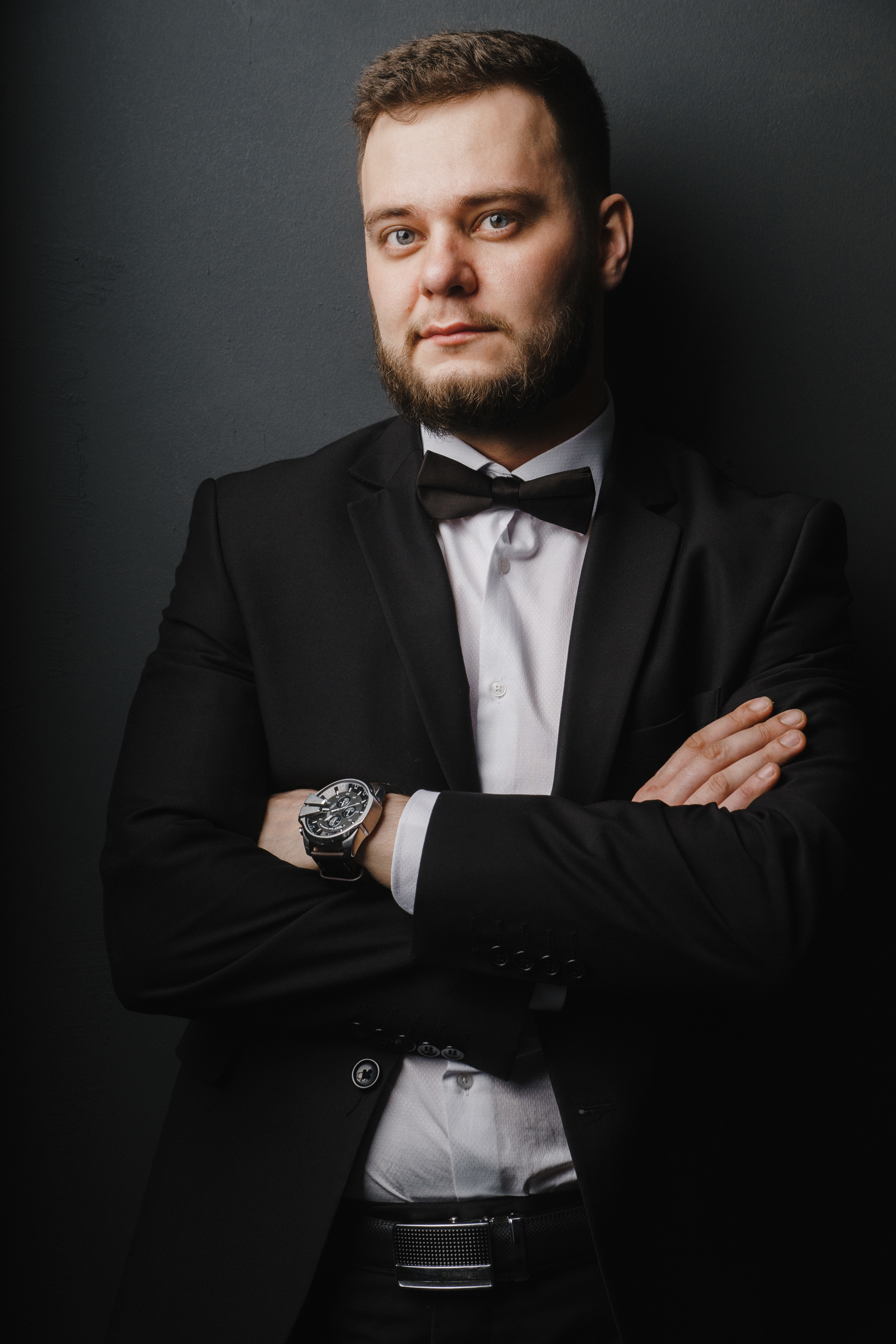 Ведущий Алексей Воронин. Бизнес портрет. Свадебный и портретный фотограф в Комсомольске-на-Амуре Сергей Лазарен