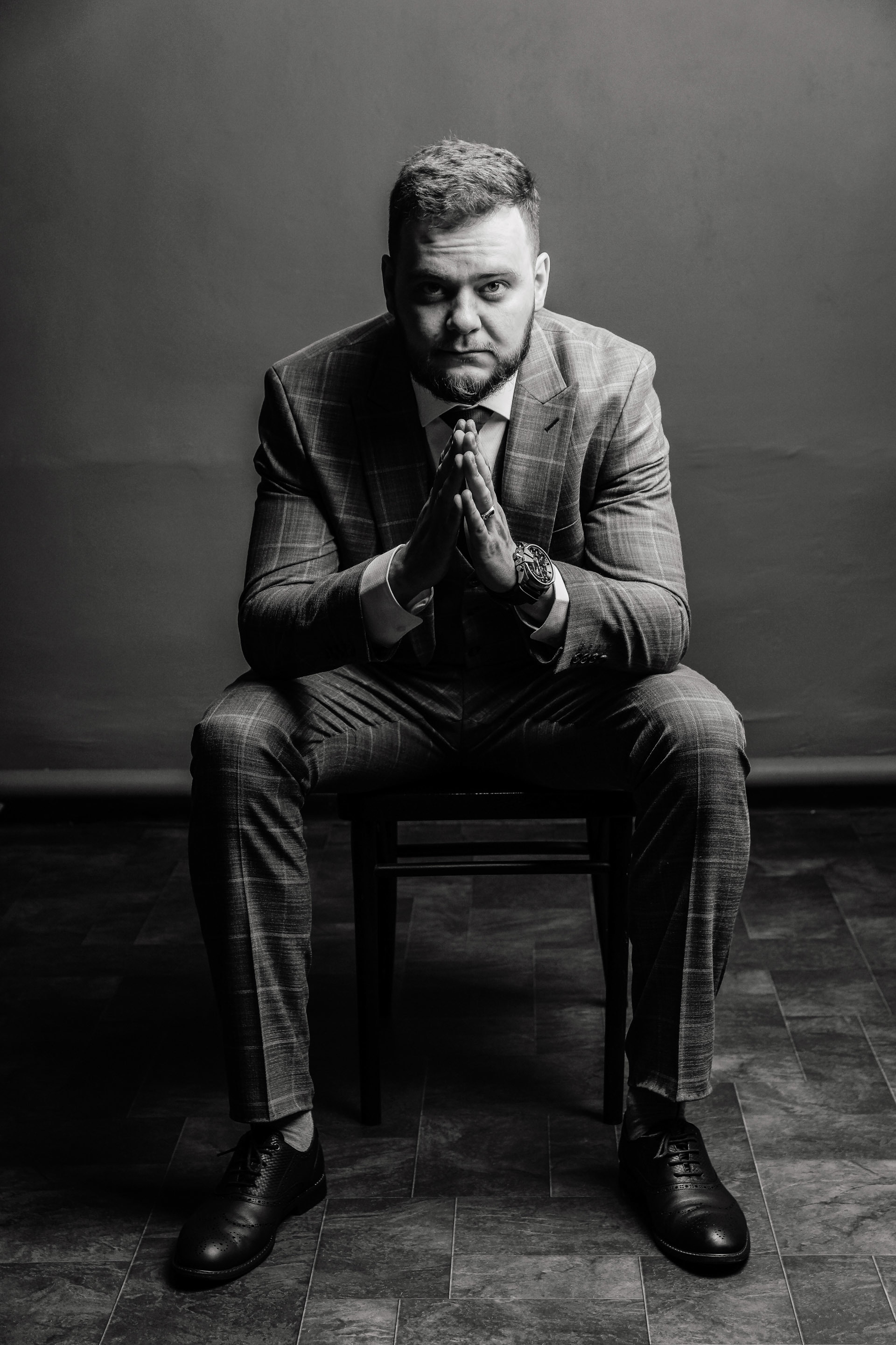 Ведущий Алексей Воронин. Бизнес портрет. Свадебный и портретный фотограф в Комсомольске-на-Амуре Сергей Лазарен