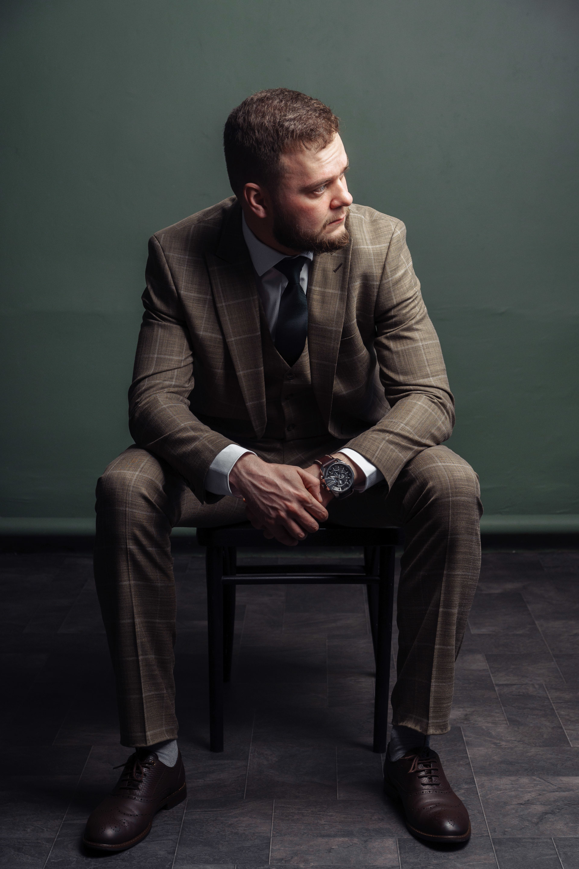 Ведущий Алексей Воронин. Бизнес портрет. Свадебный и портретный фотограф в Комсомольске-на-Амуре Сергей Лазарен