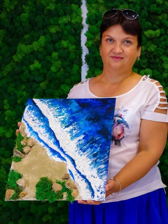 Арт-встреча «О, море, море». Художник Светлана Михайличенко. Картины ручной работы в наличии и под заказ