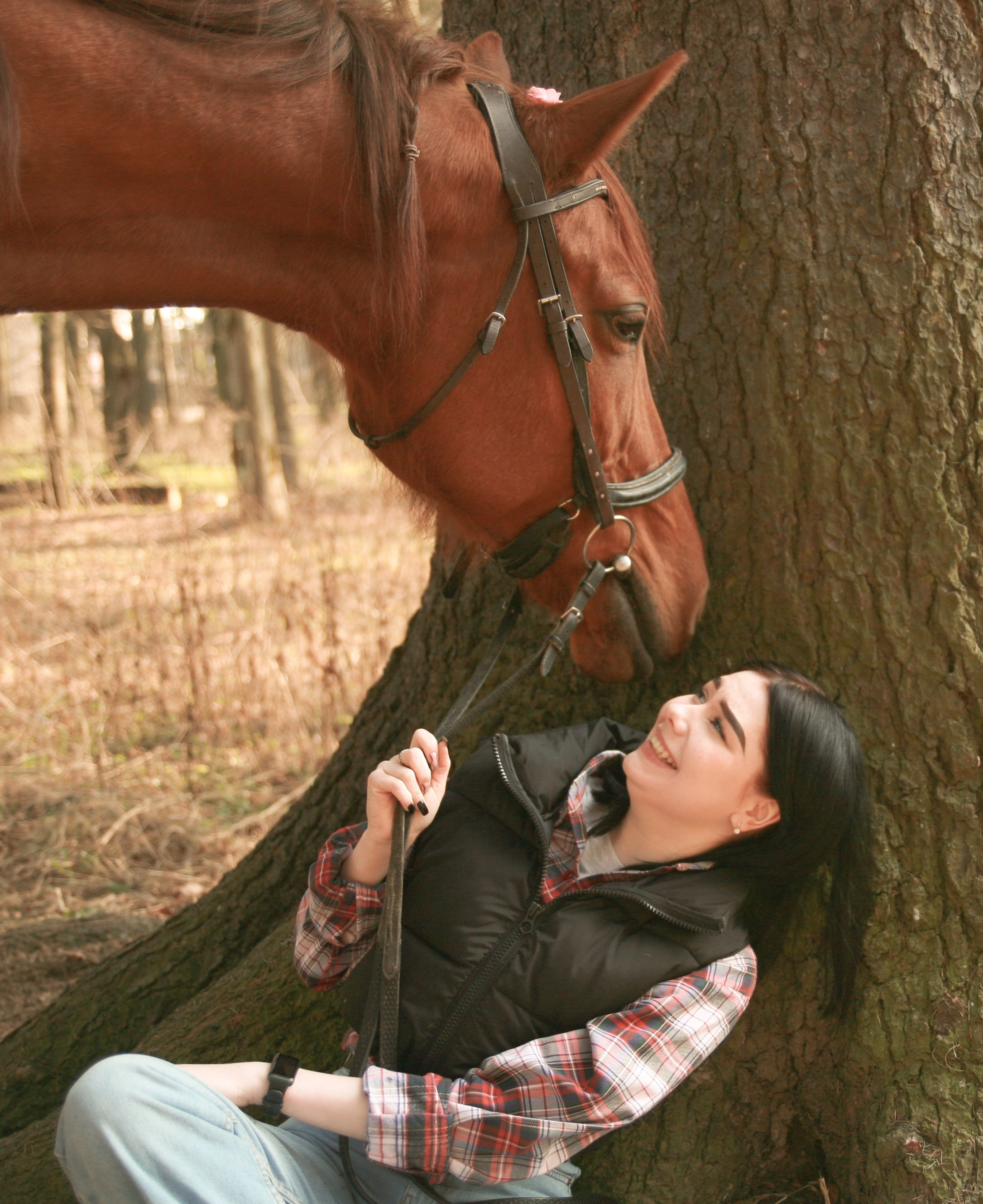 Фотограф с лошадьми в Москве