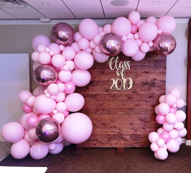 Оформление школьного выпускного. Студия праздничного декора