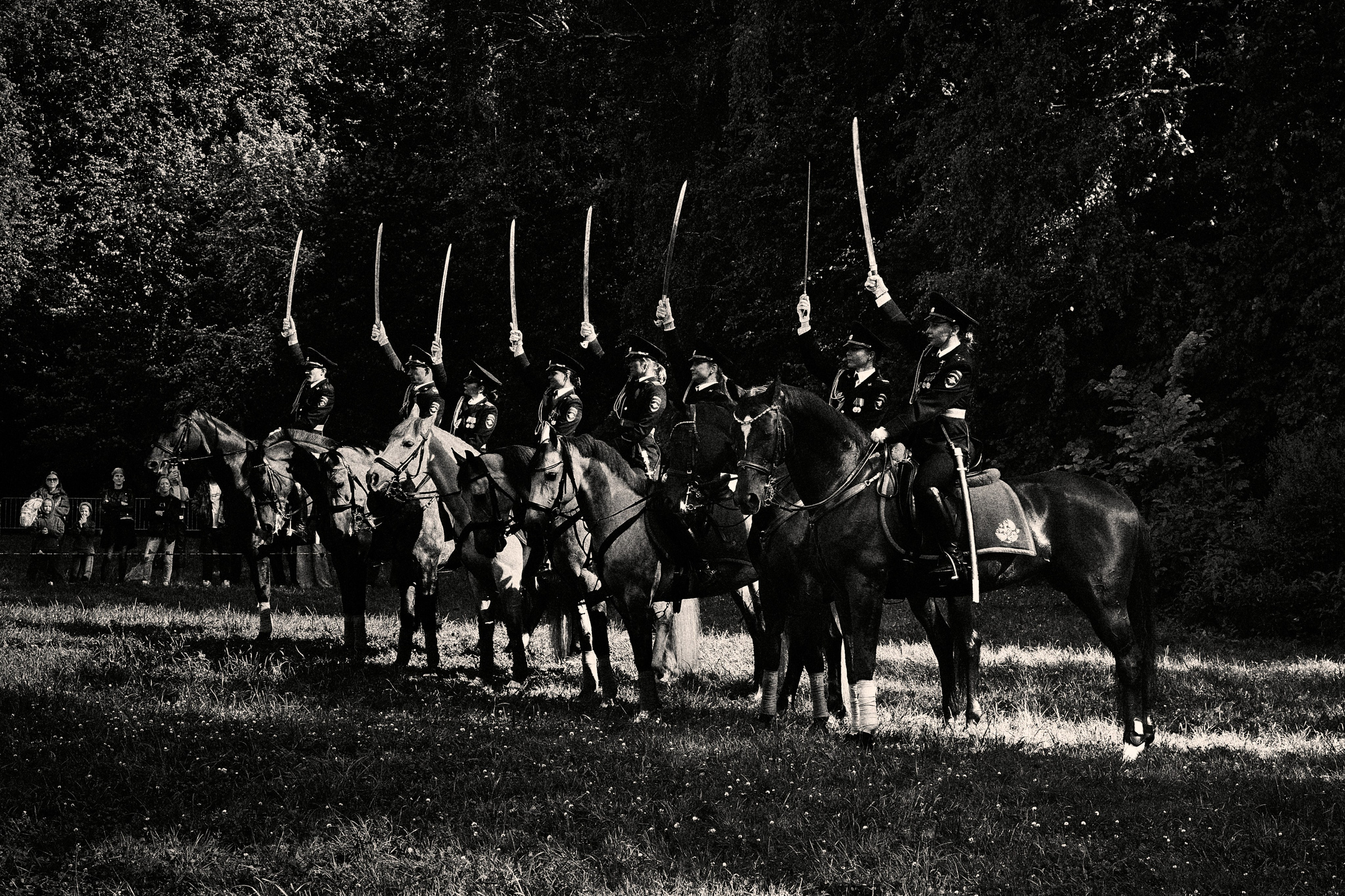 Репортаж с выступления конной полиции. Фотограф в Москве Анастасия Баева