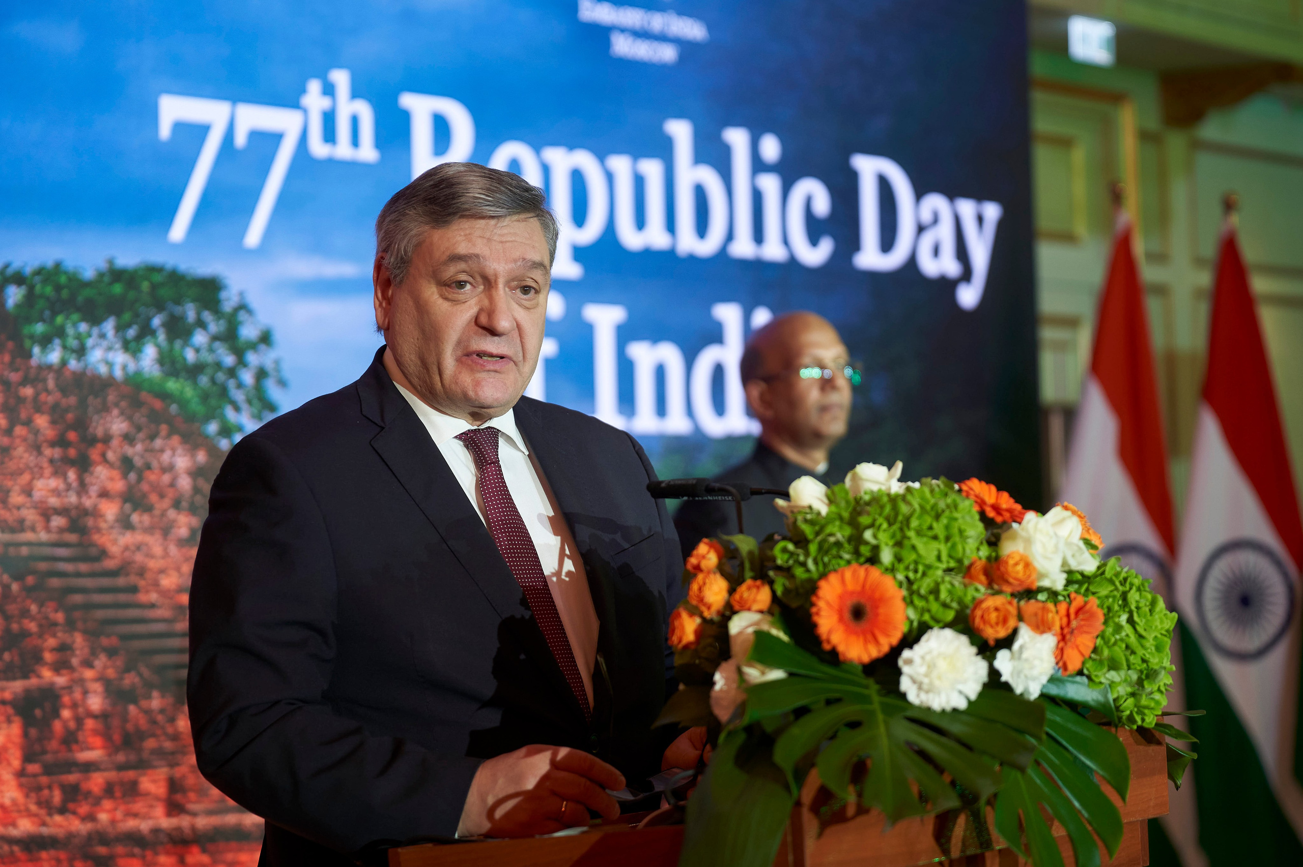 Репортажная съёмка Дня Республики Индии в The Ritz-Carlton Moscow. Reportage event photographer in Moscow Alexander Gladkiy