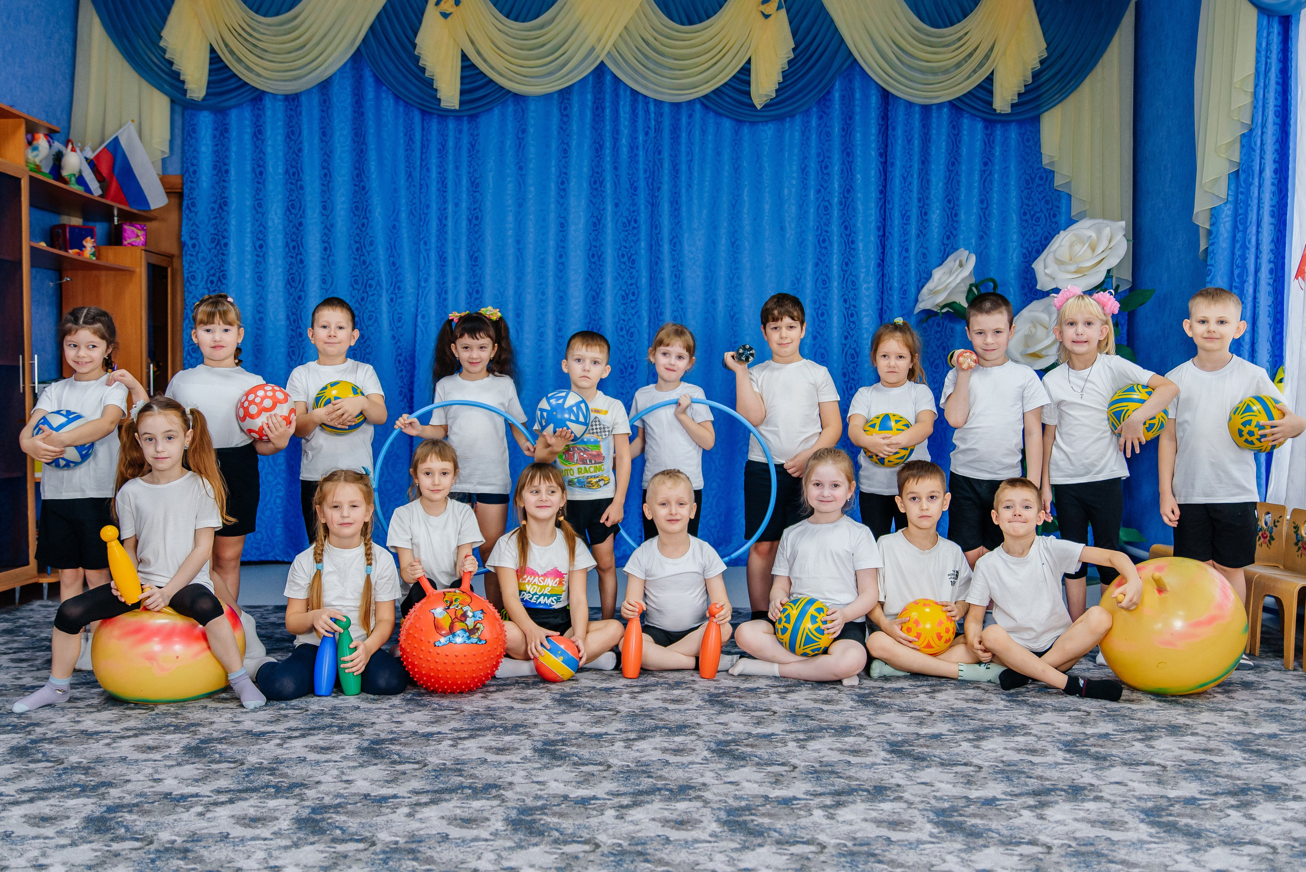 Процесс и условия съёмок в детском саду. Семейный фотограф в Барнауле