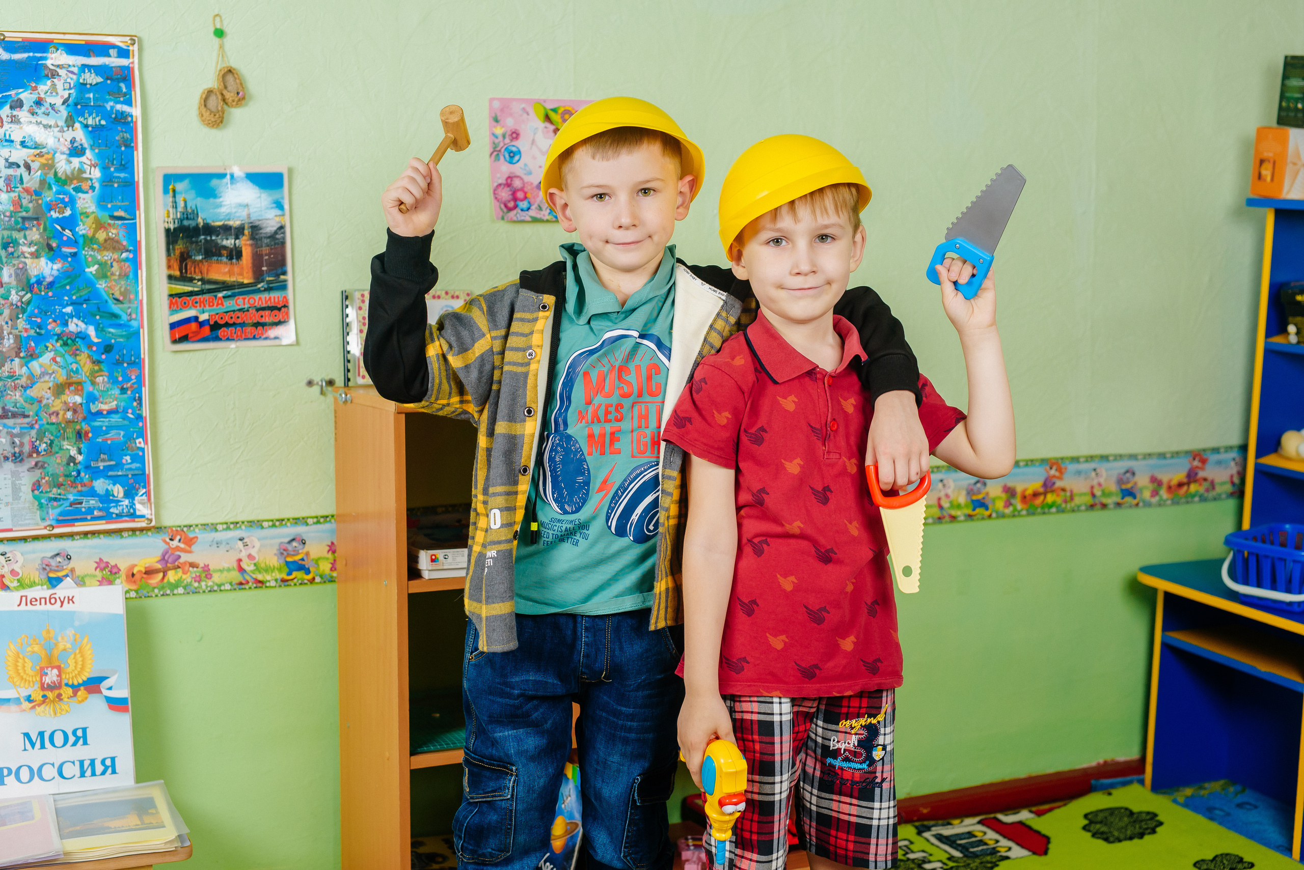 Процесс и условия съёмок в детском саду. Семейный фотограф в Барнауле