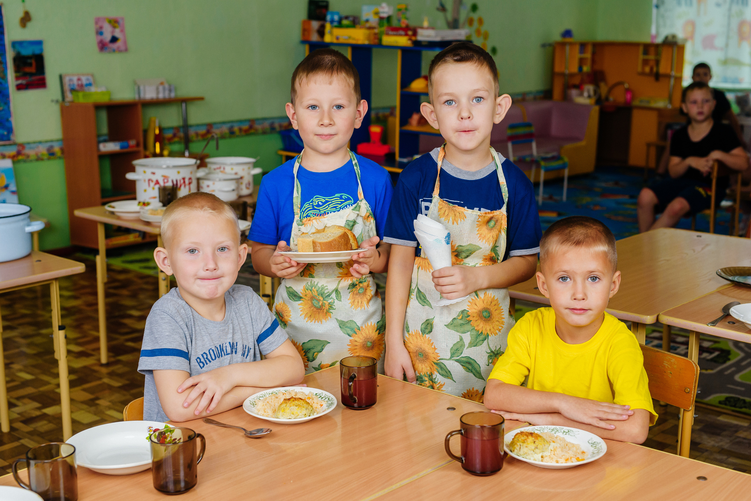 Процесс и условия съёмок в детском саду. Семейный фотограф в Барнауле