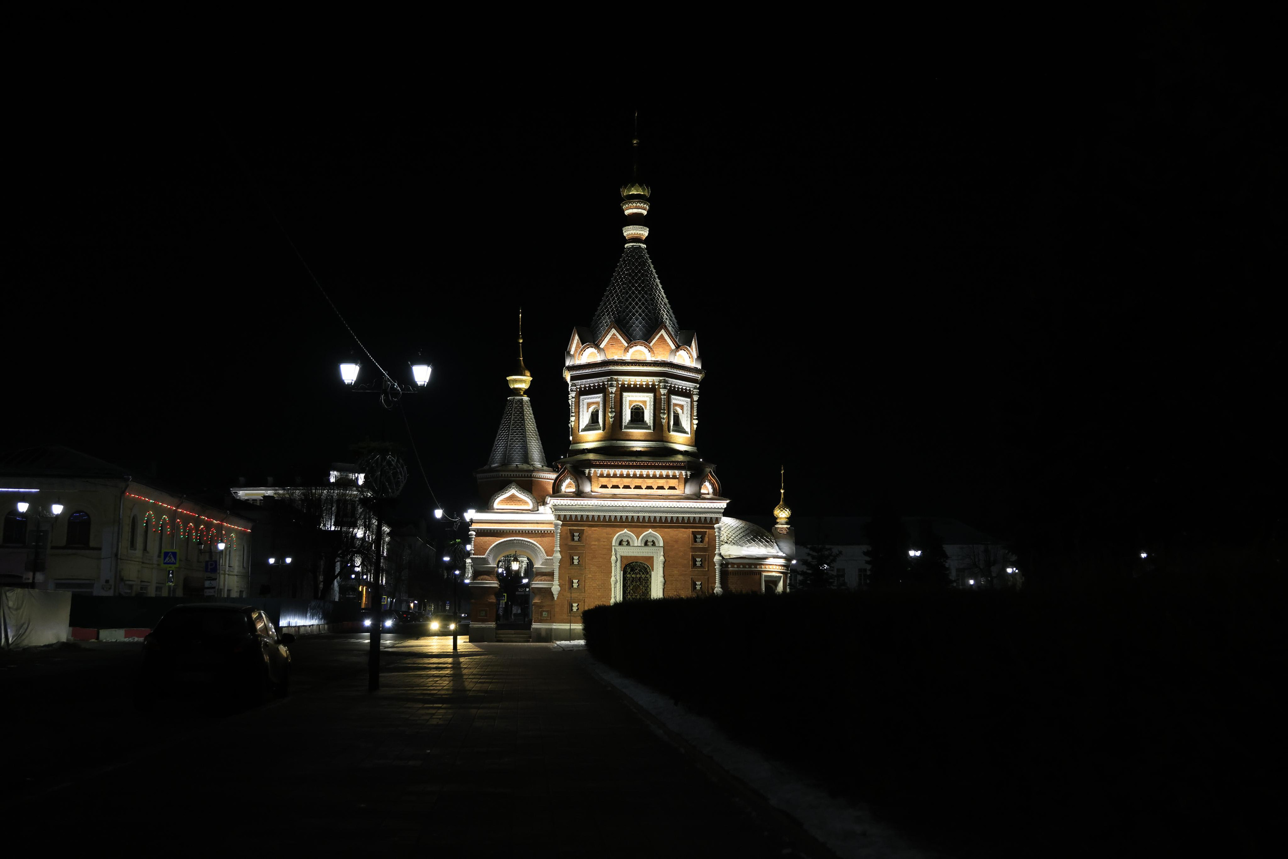 Ночной Ярославль. Фотохудожник BID