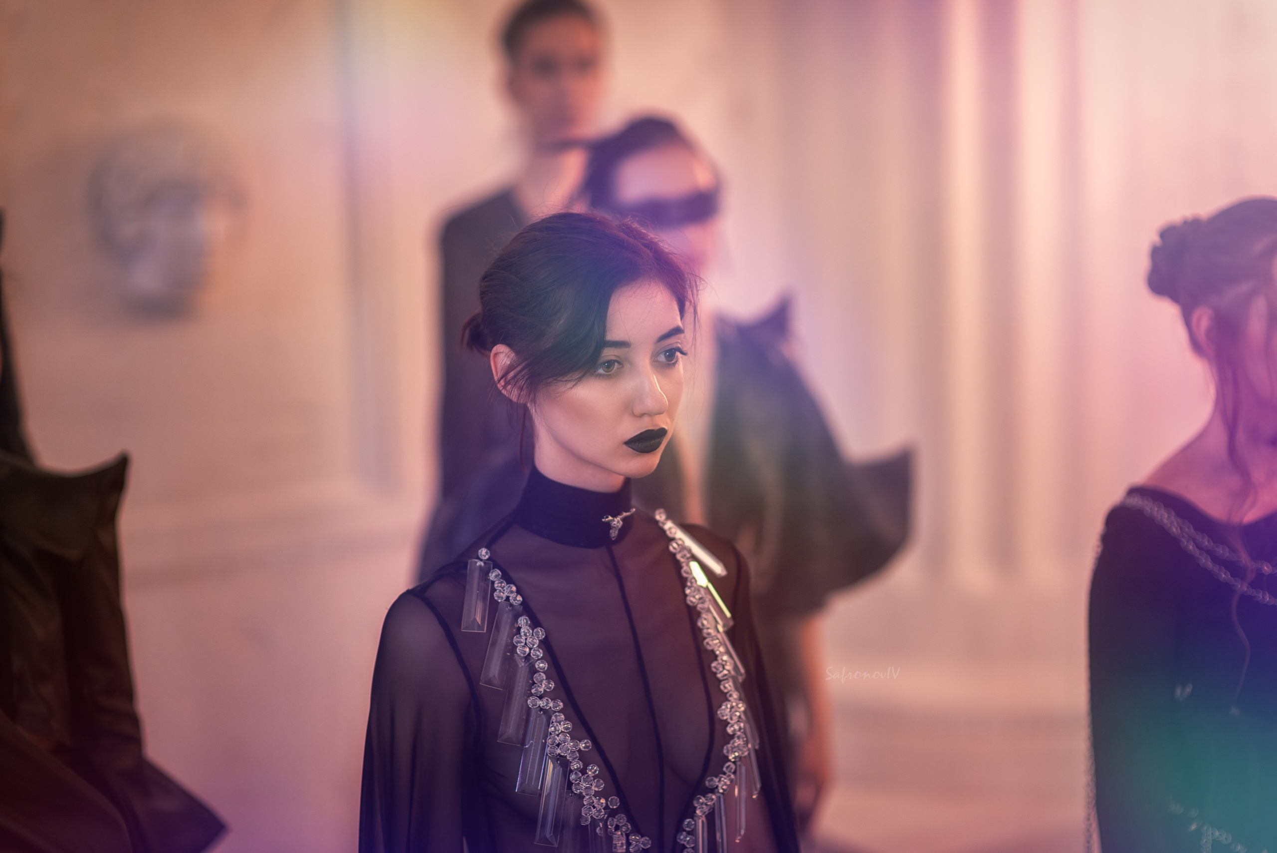 Макияж как искусство: тёмная помада и её сила. Safronov Ivan — a portrait photographer in Moscow