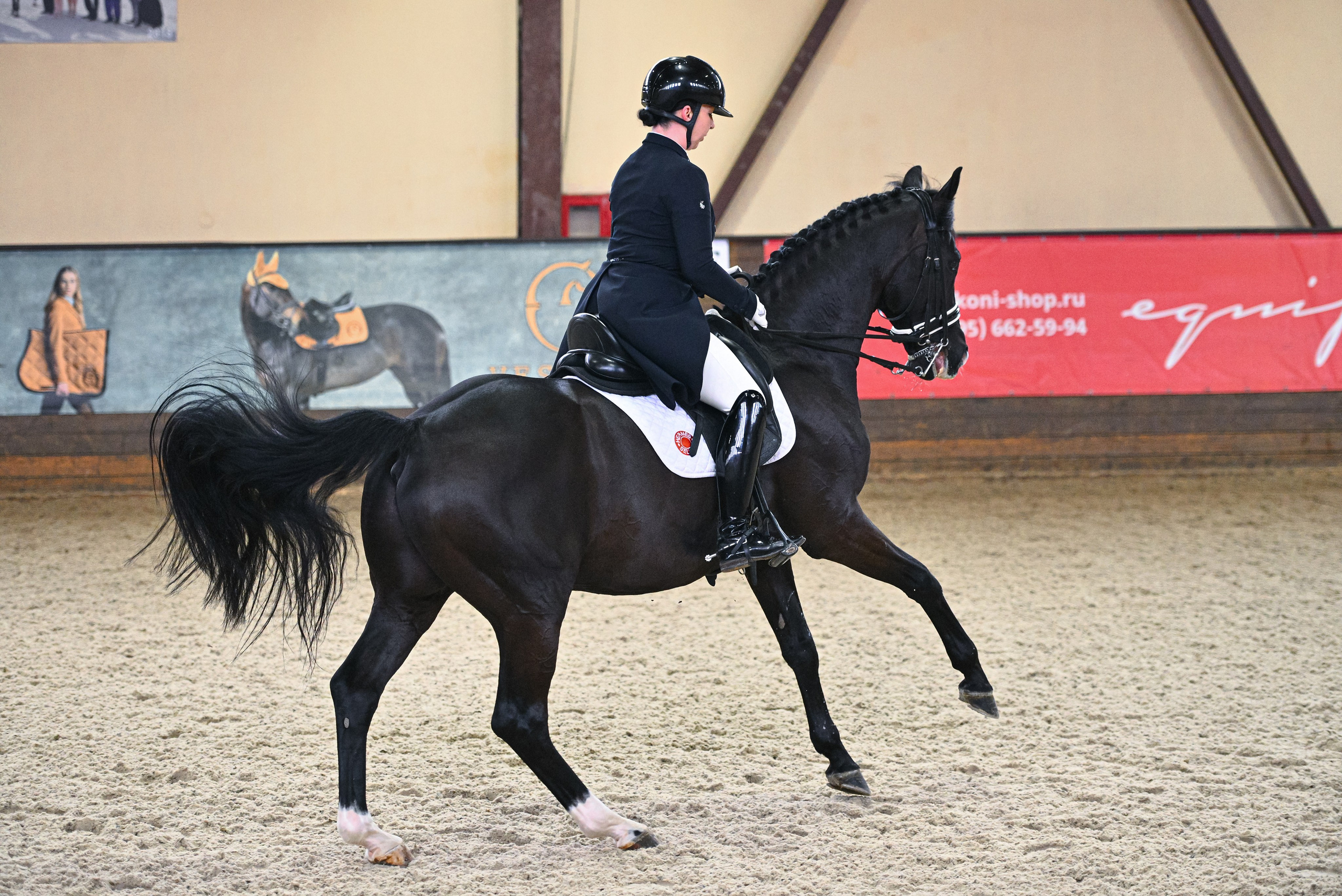 2026-04-12 КСК Отрада, выездка. ТУРНИРНАЯ КОННАЯ ФОТОГРАФИЯ, Руднева Ольга и Евгений Адеев