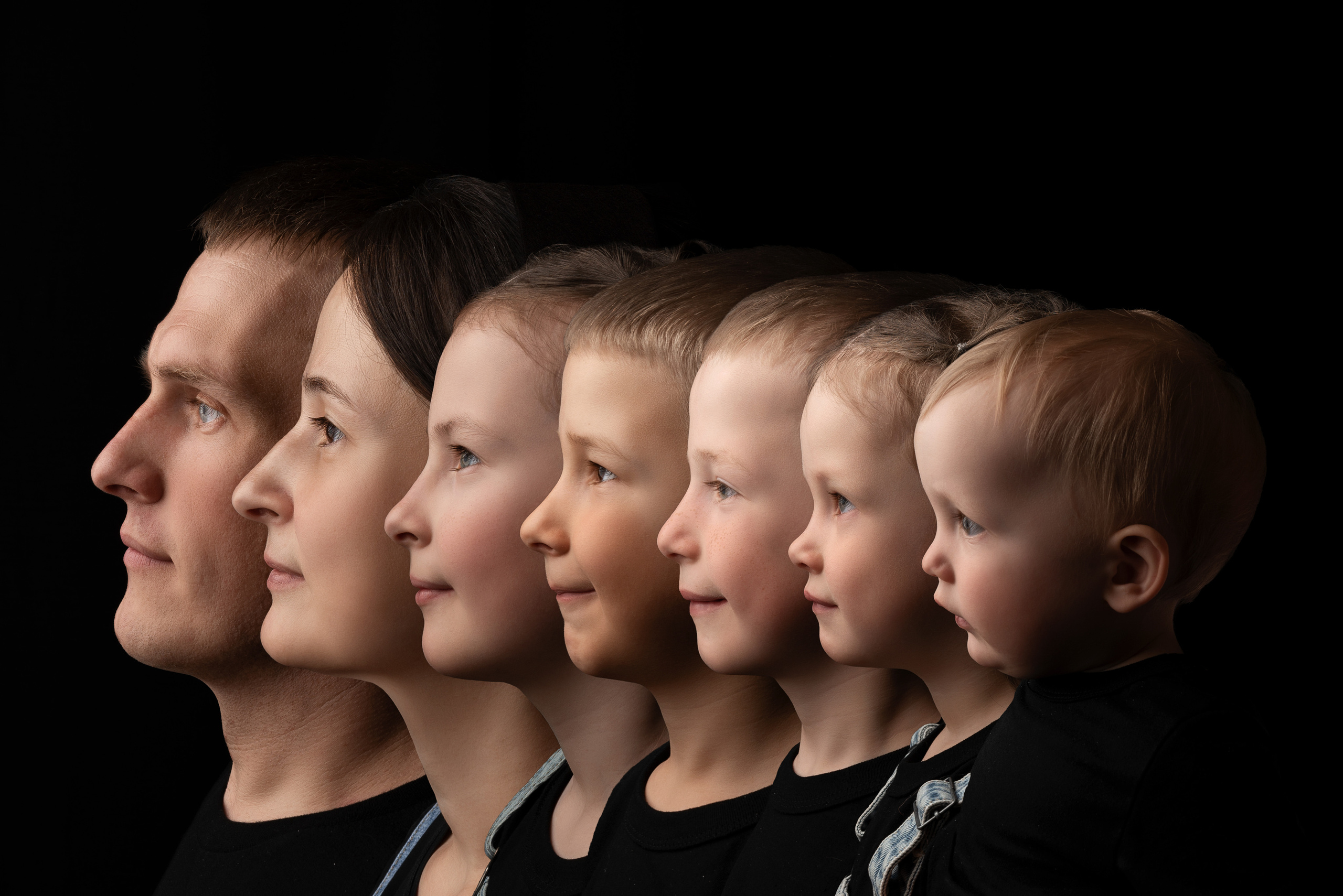 Семейный Портрет. Фотограф новорожденных Березники Пермский край Аня Ремянникова