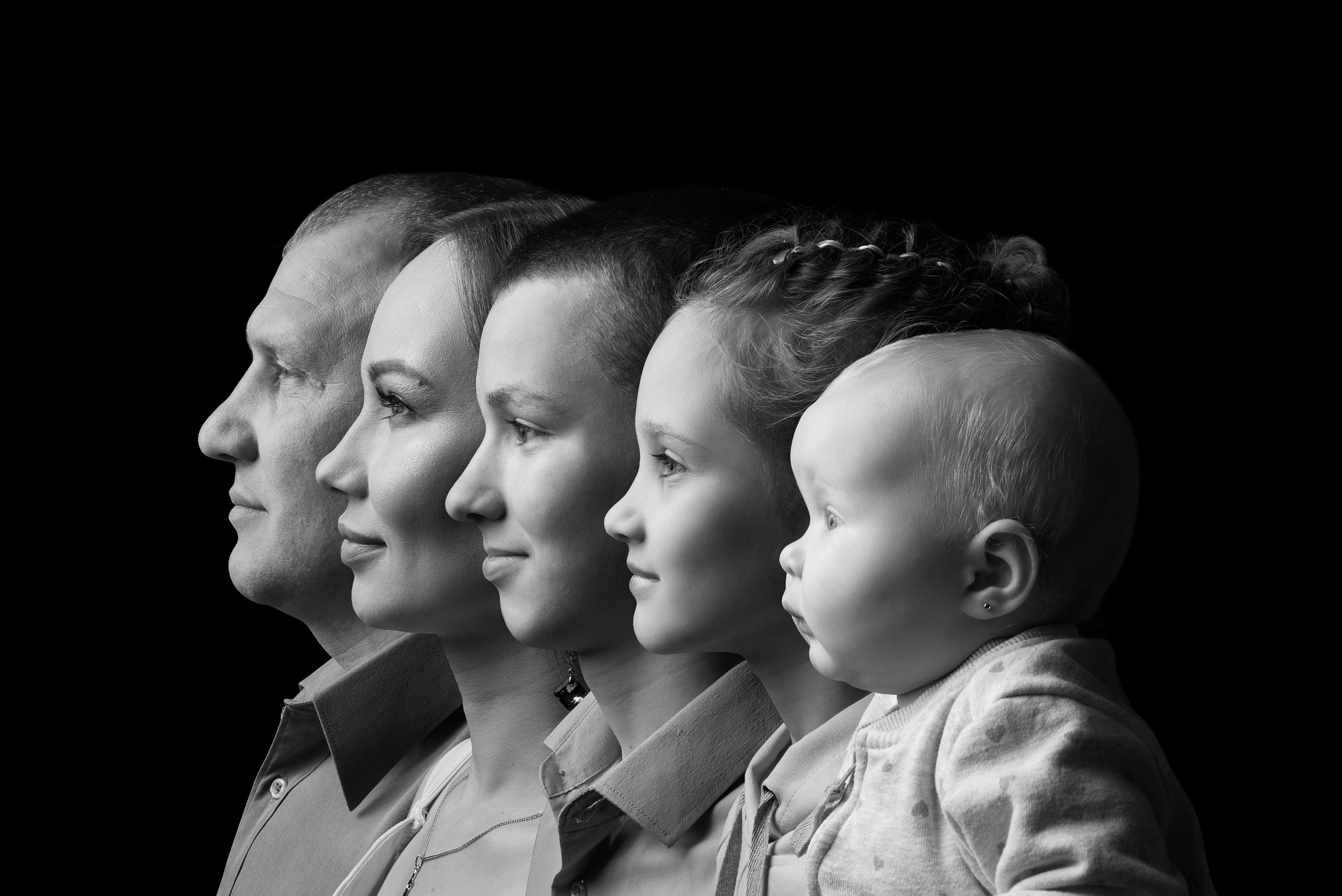 Семейный Портрет. Фотограф новорожденных Березники Пермский край Аня Ремянникова