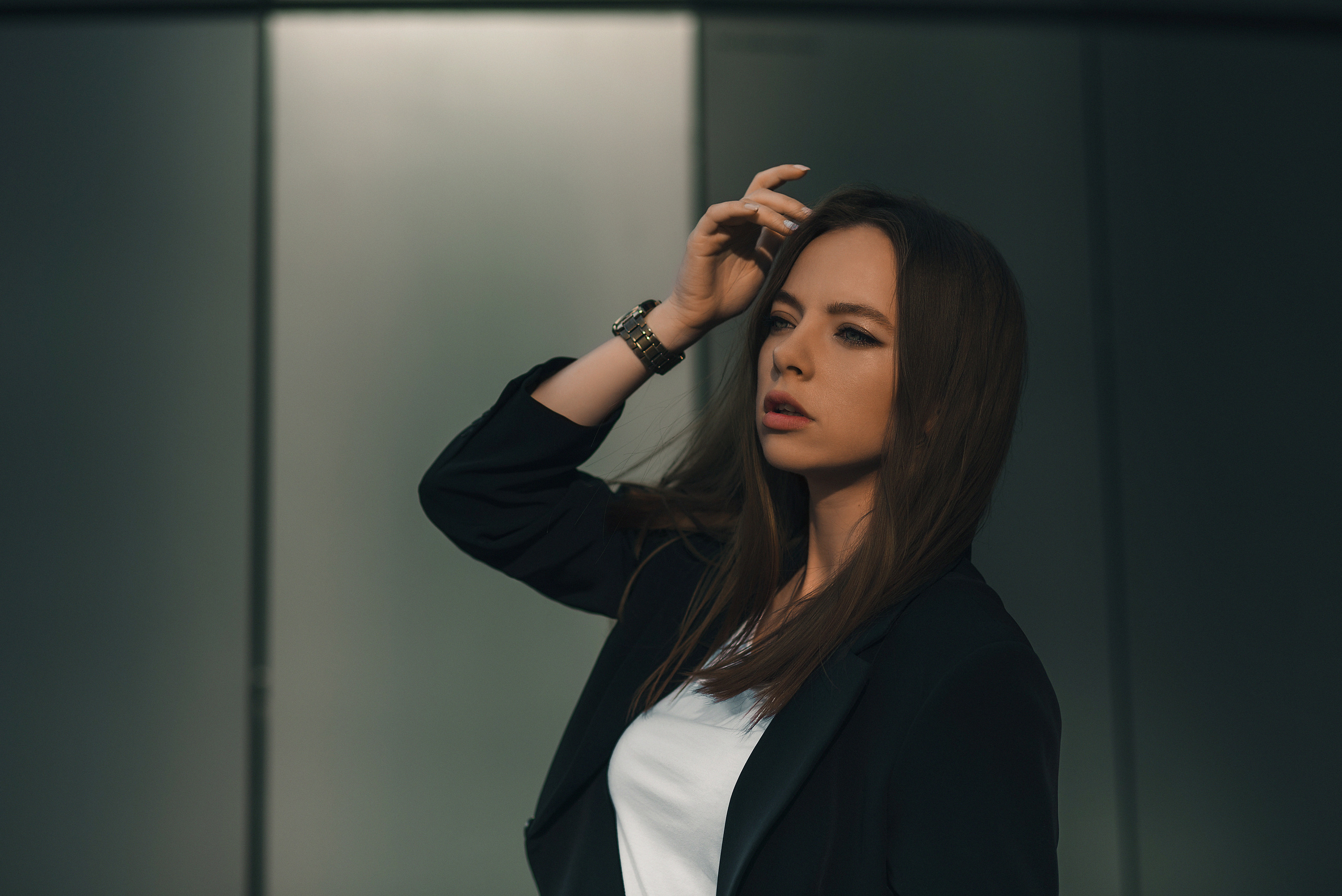 Женский портрет в городе