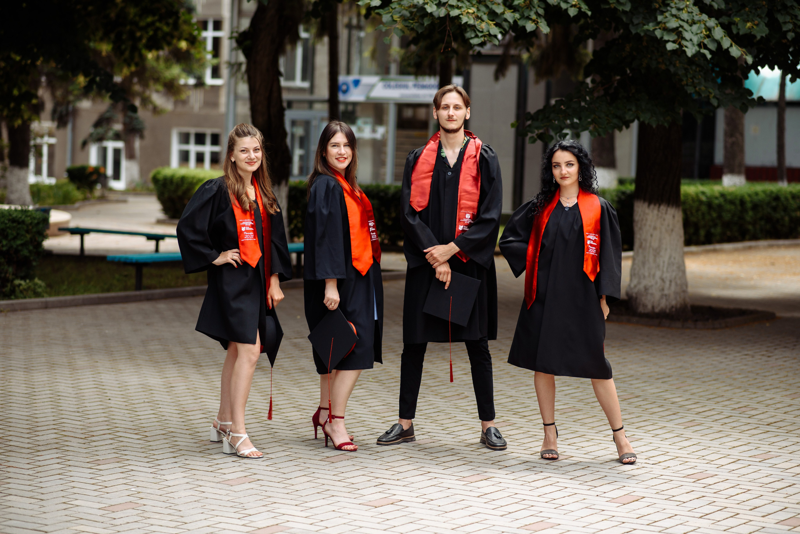 Фотосессия для выпускников в парке Горького, Москва