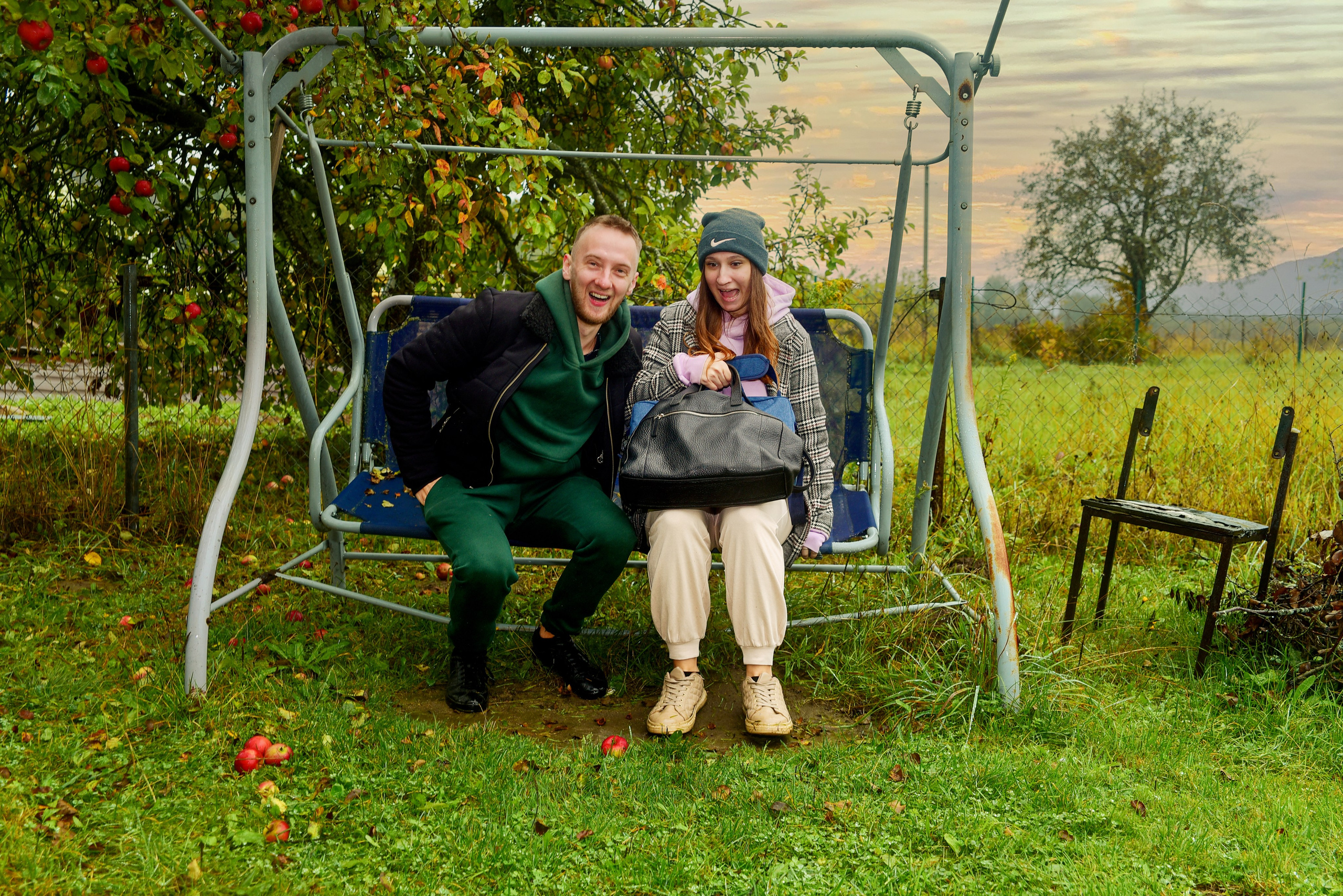 лав стори , закат ,