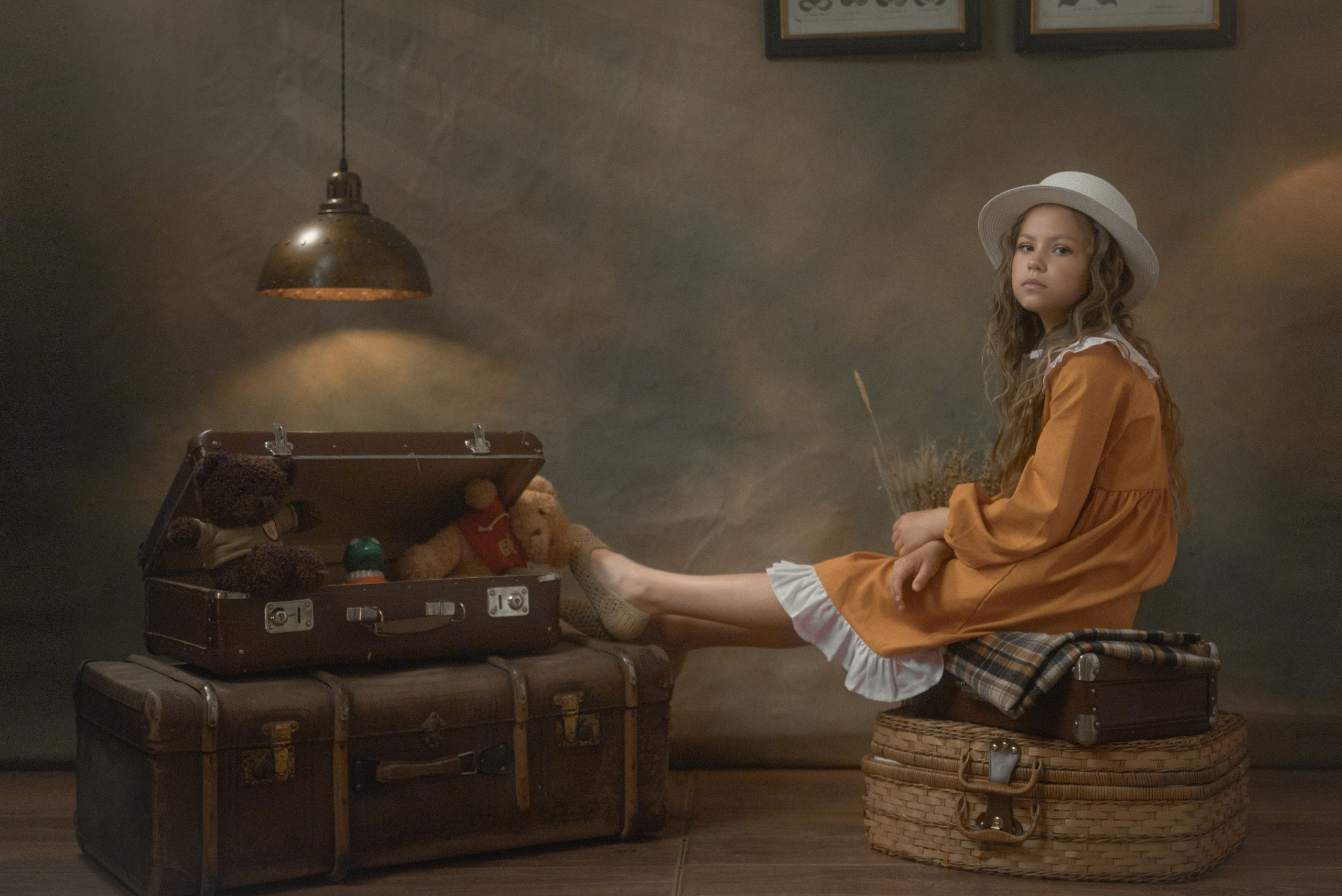 Портфолио. Художественные фотофоны на холсте ручной работы