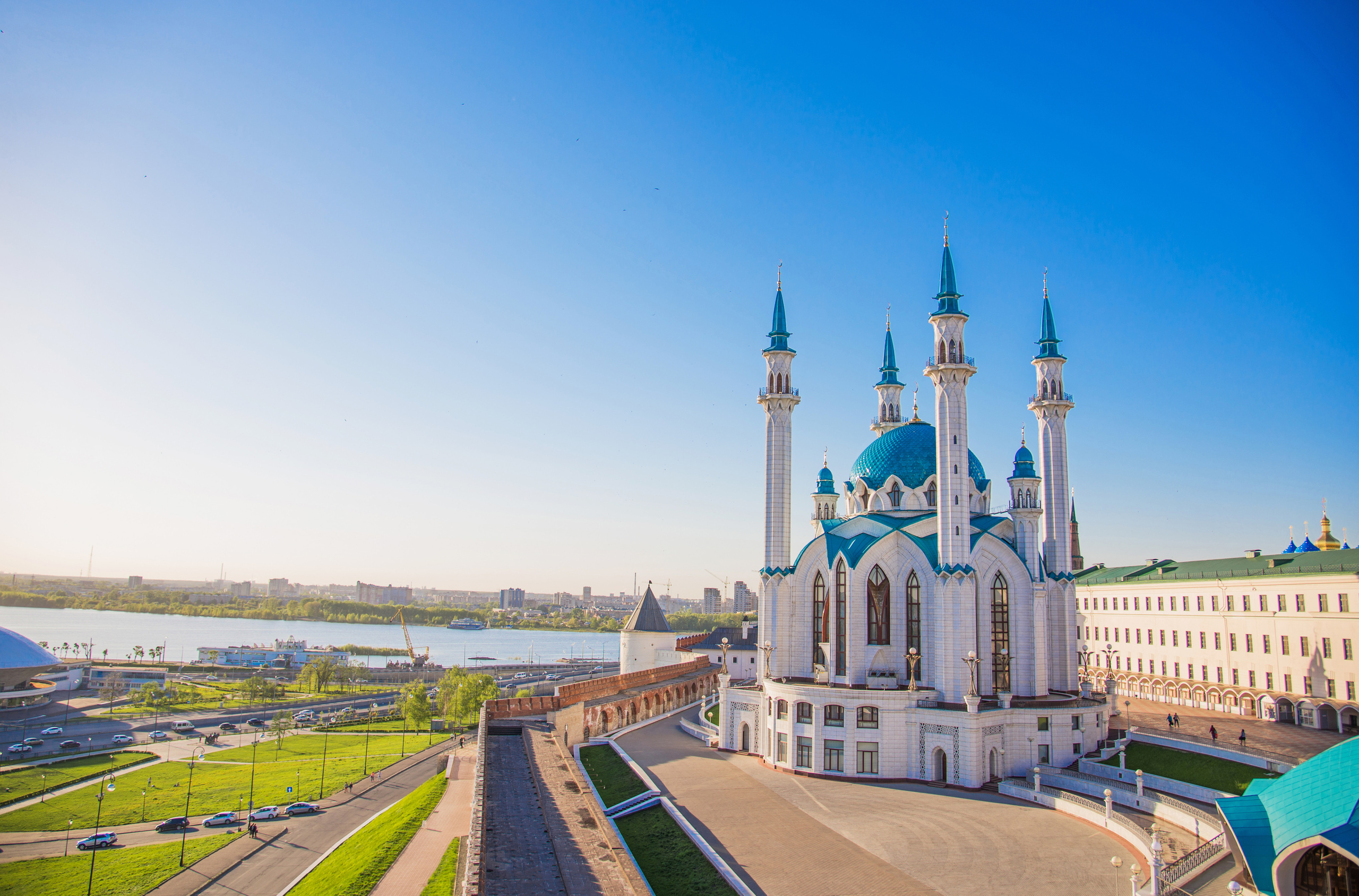 Казань, Татарстан. Мечеть Кул-Шариф
