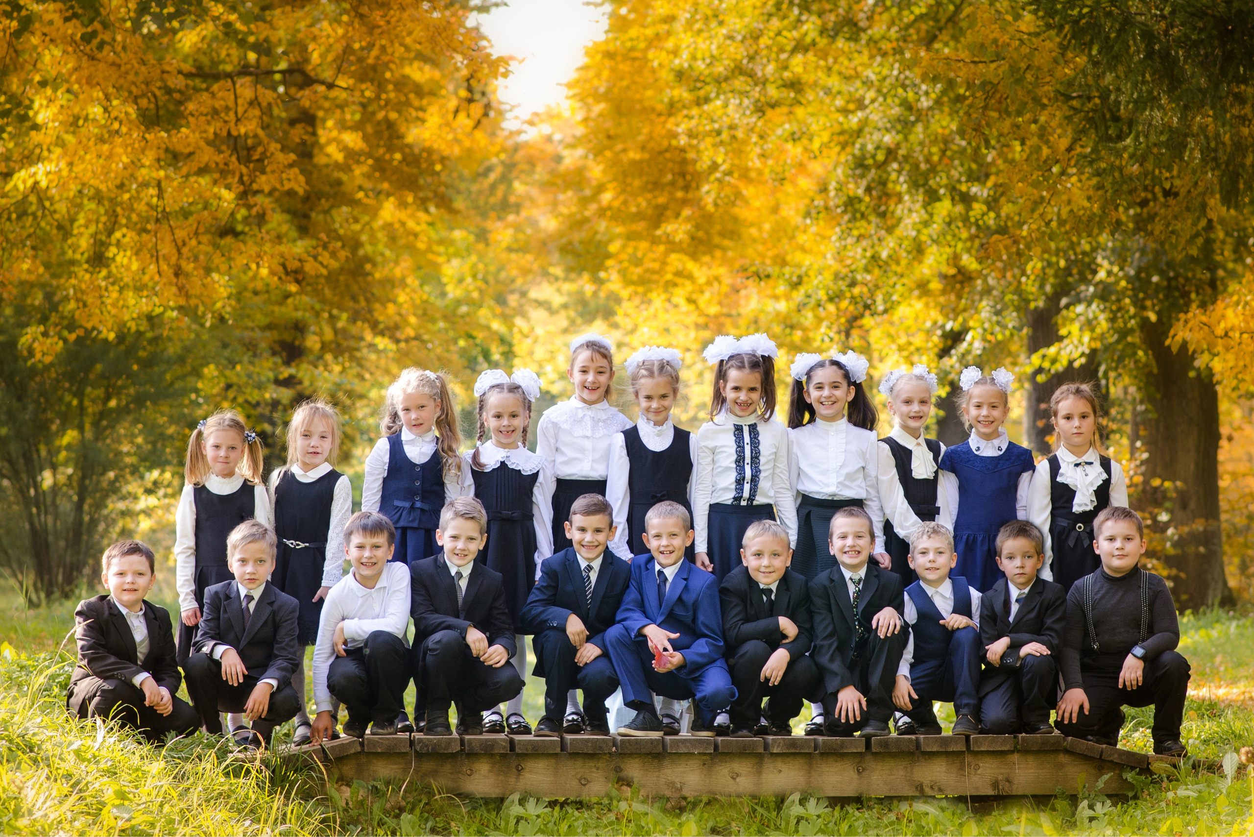 ЕЖЕГОДНАЯ ШКОЛЬНАЯ СЪЕМКА. Мастерская детской фотографии