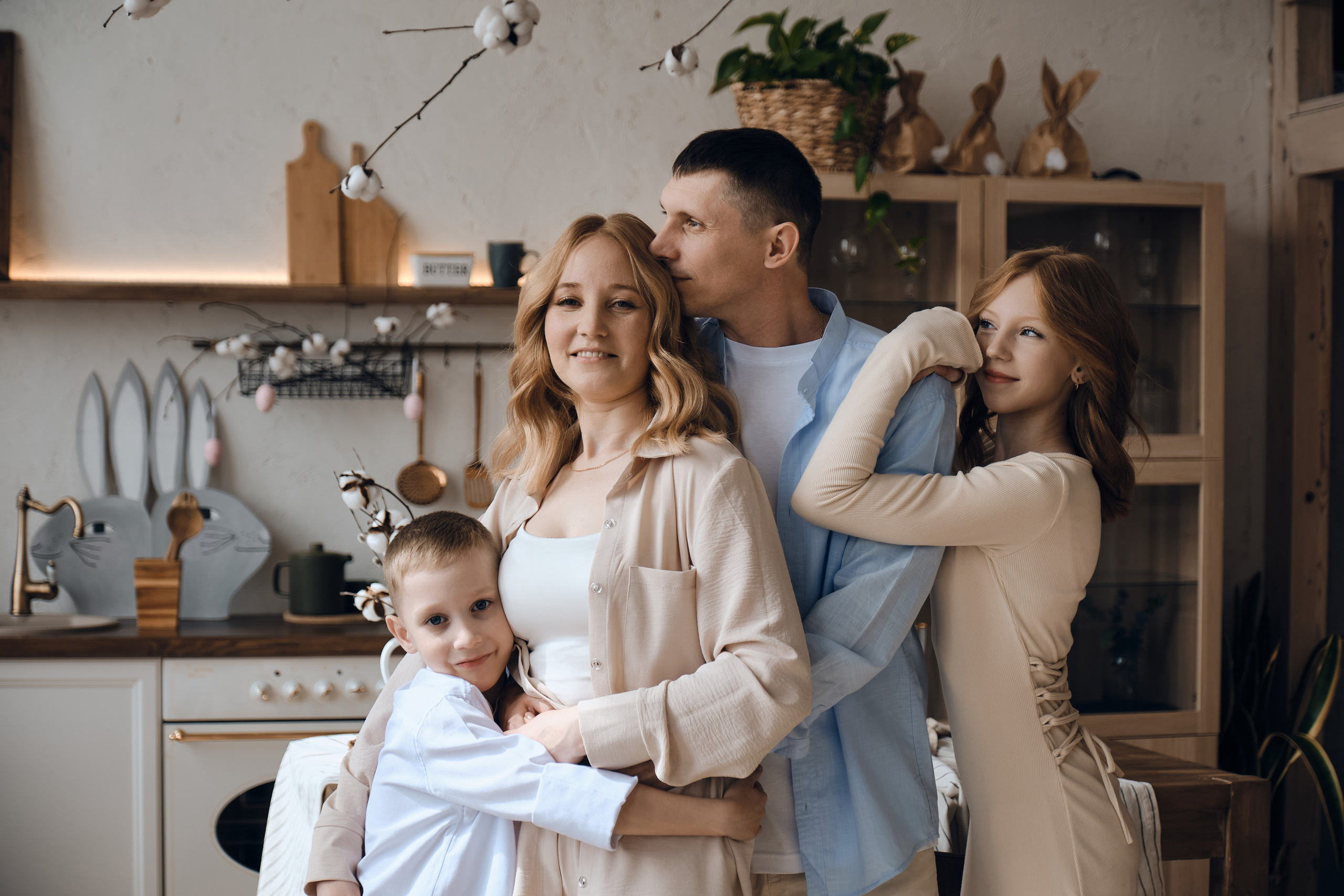 Семейная фотография на природе