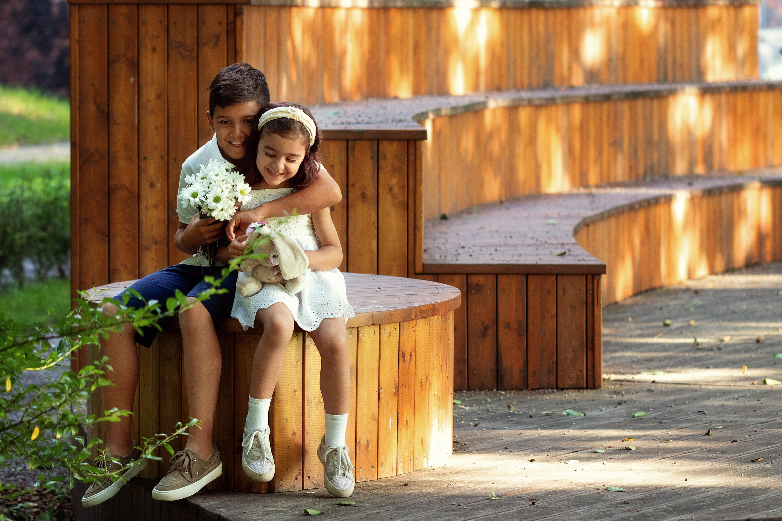 Увлекательное путешествие по живописному парку. Семейный фотограф в Калининграде Надежда Гриднева