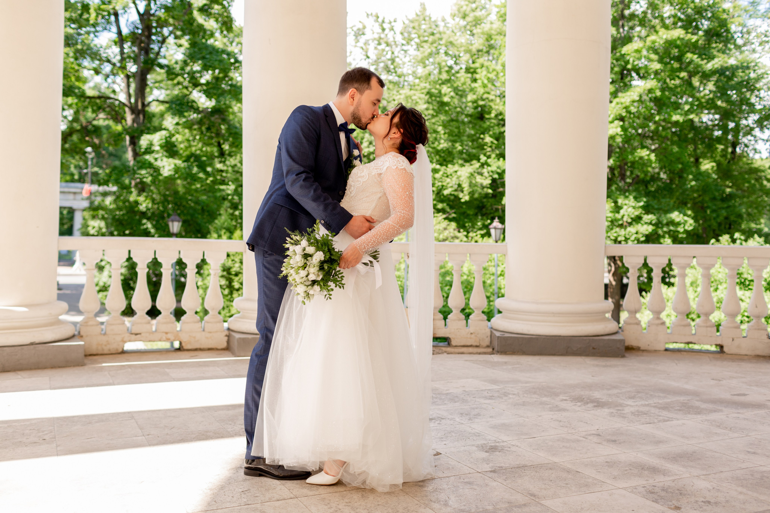 Свадьба в пушкинском дворце бракосочетания