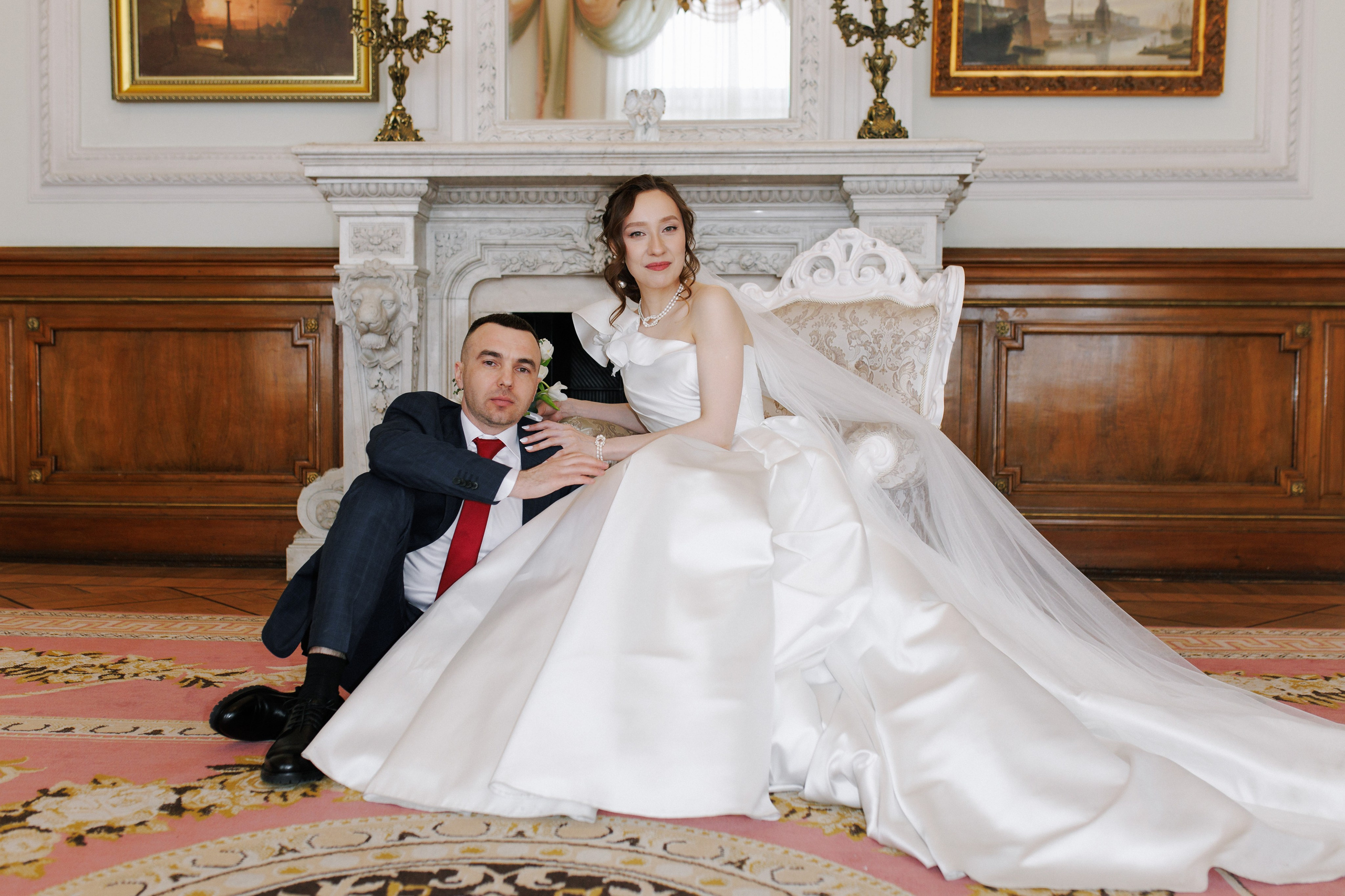 Свадьба ранней весной в Питере. Свадебный фотограф СПБ