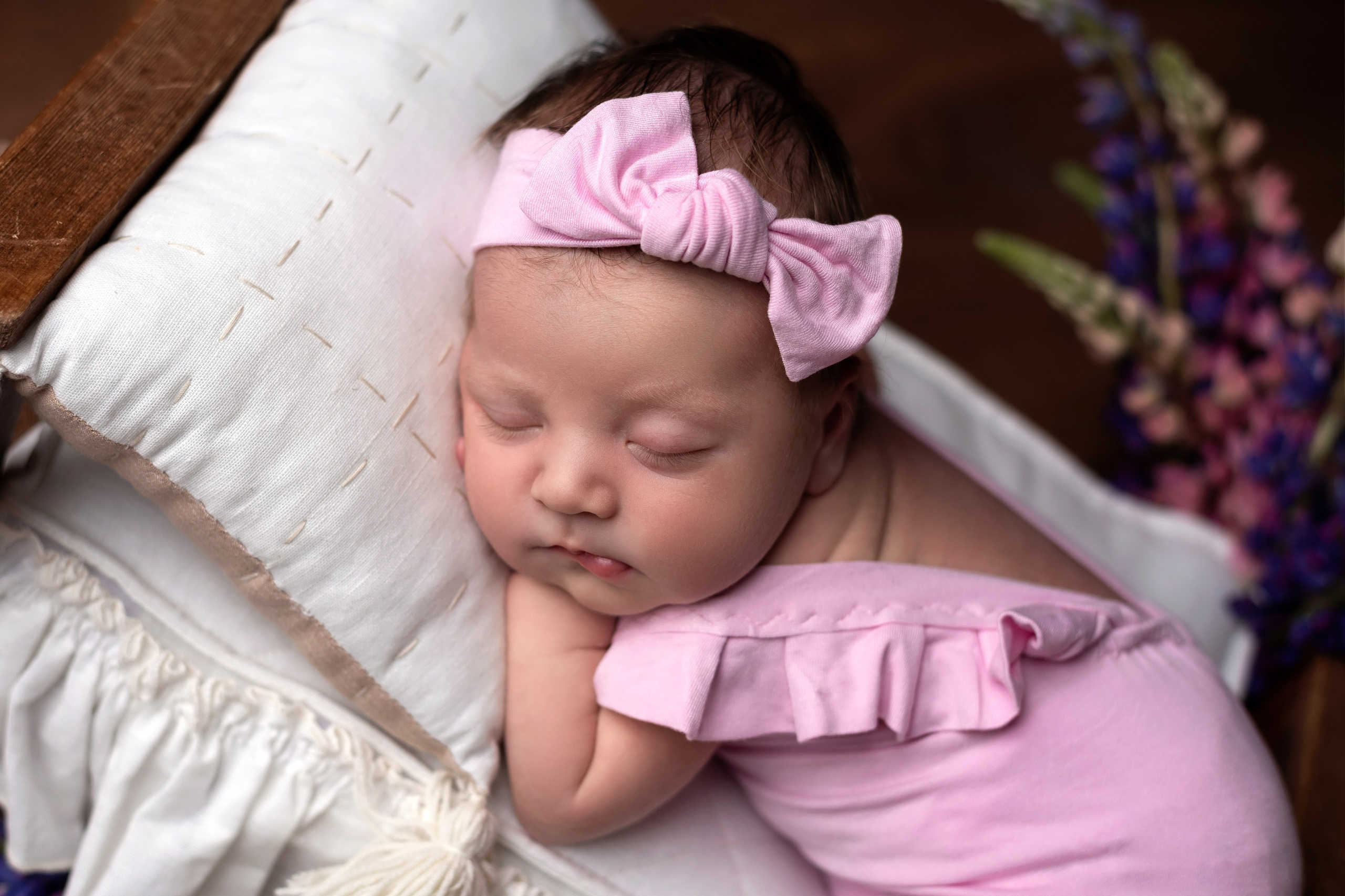 Гардероб девочки. Фотограф новорожденных в Екатеринбурге Анастасия Карманова