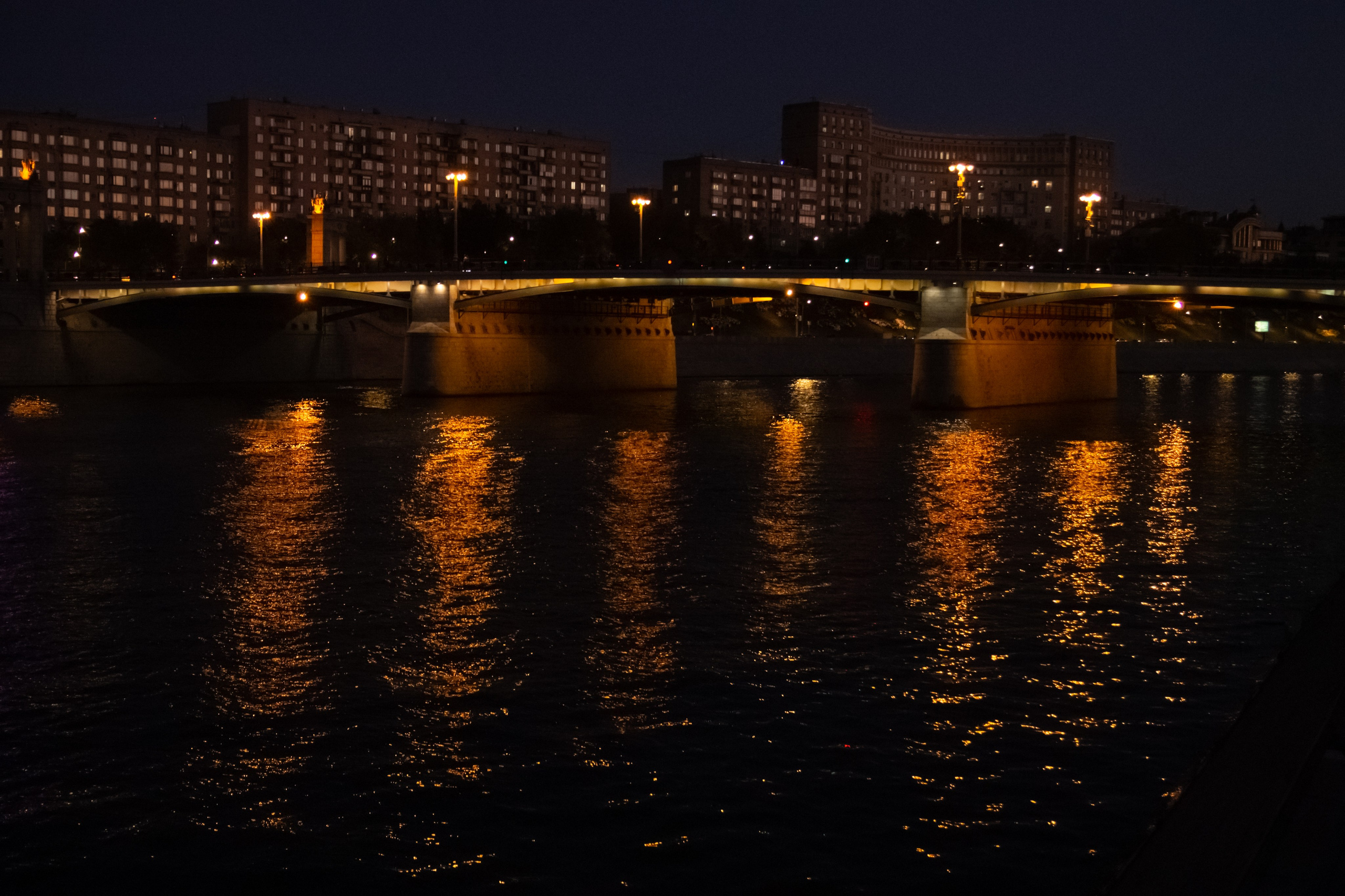 Ночная Москва. Фотограф Дарья Улюсова