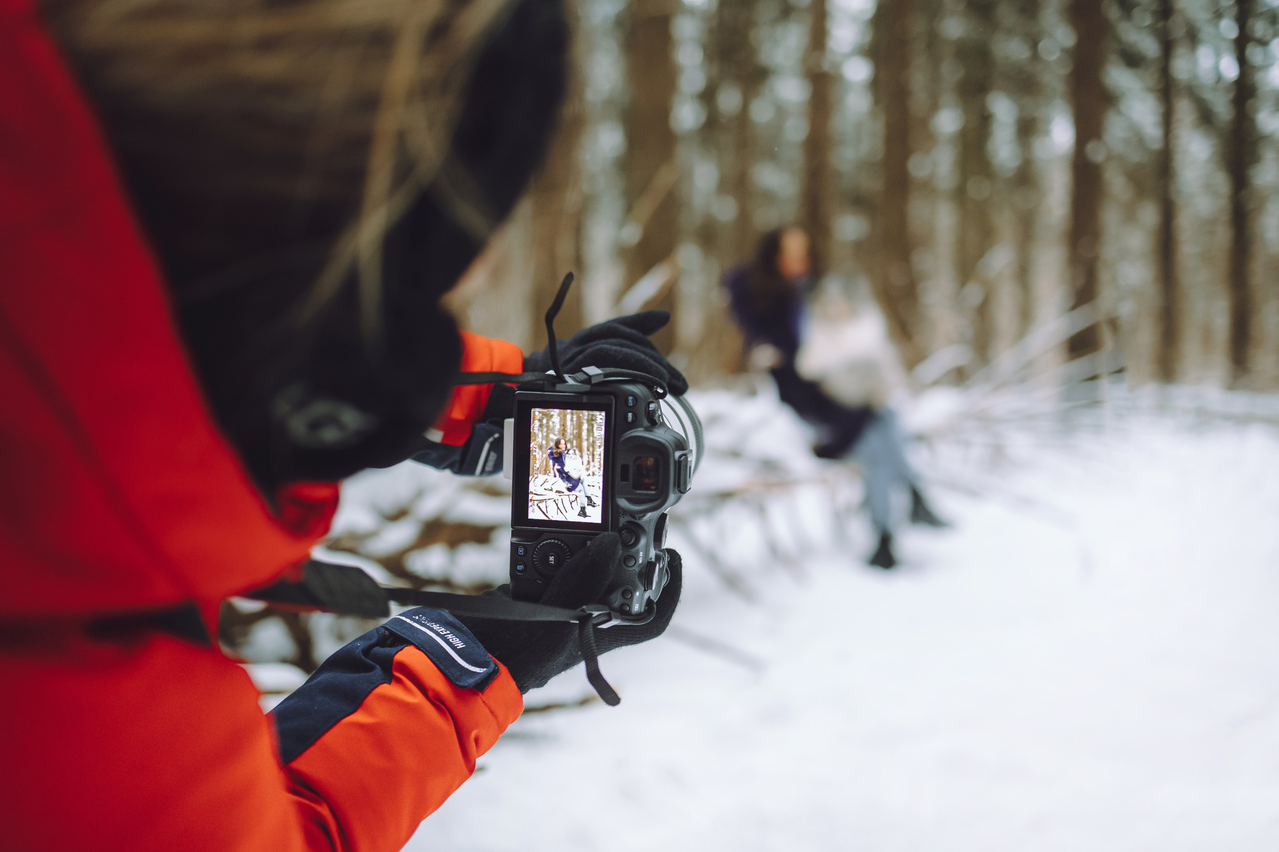 Съемка с сопровождением