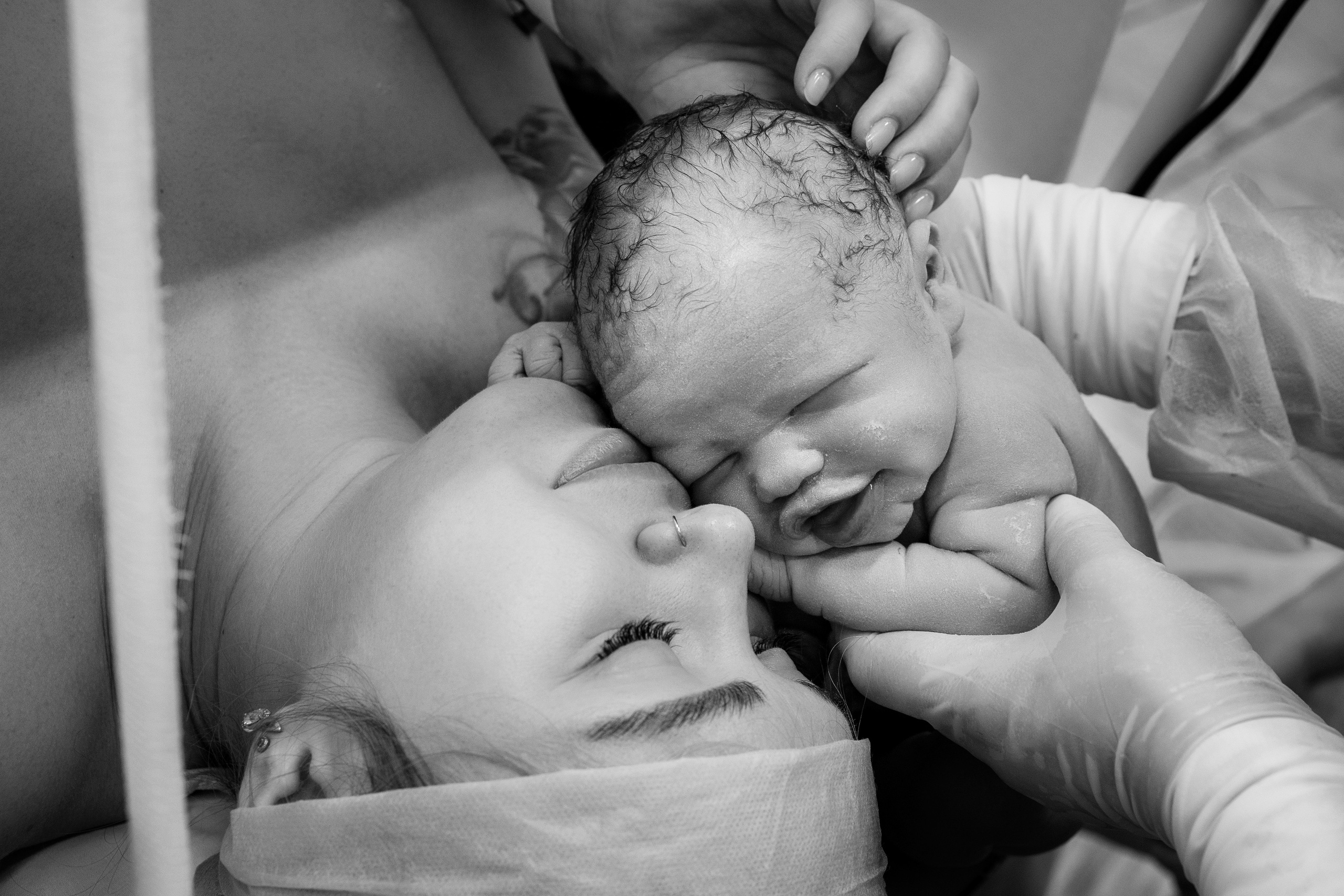 Доула помогает в родах